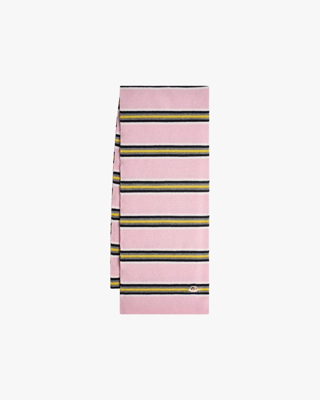 Scarf Baby Pink and Yellow Striped Angel Patch