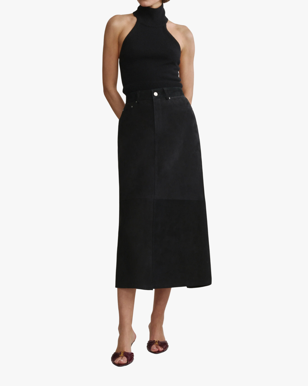 Midi Skirt Alma Black