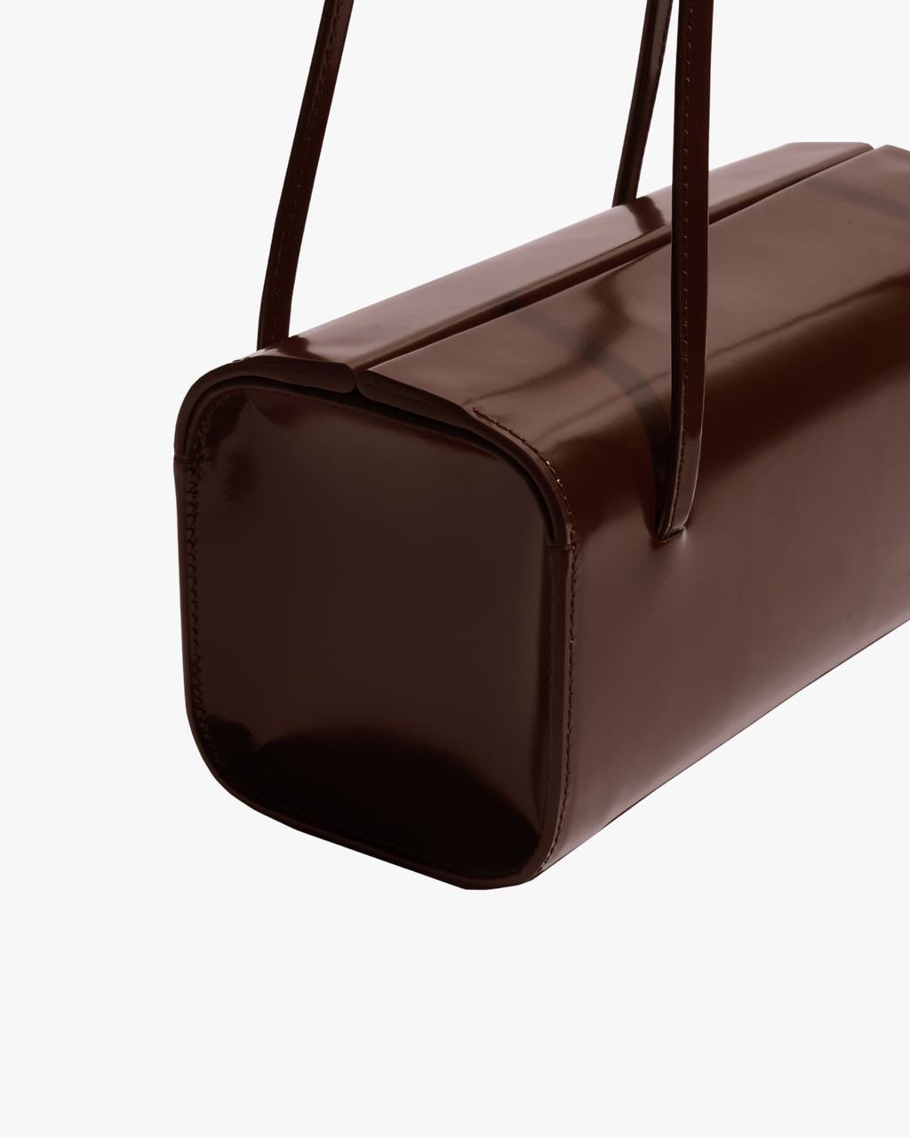 Shoulder Bag Mie Spazzolato Chocolate