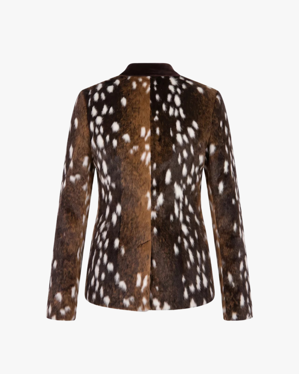 Faux-Fur Jacket Jackie Deer Print