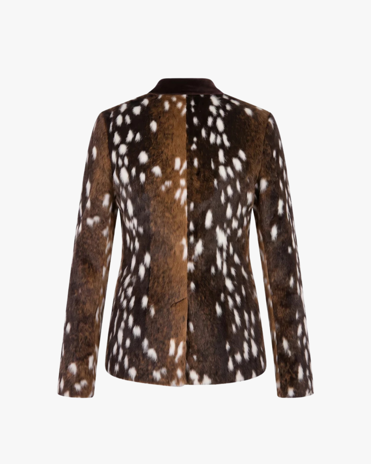 Faux-Fur Jacket Jackie Deer Print