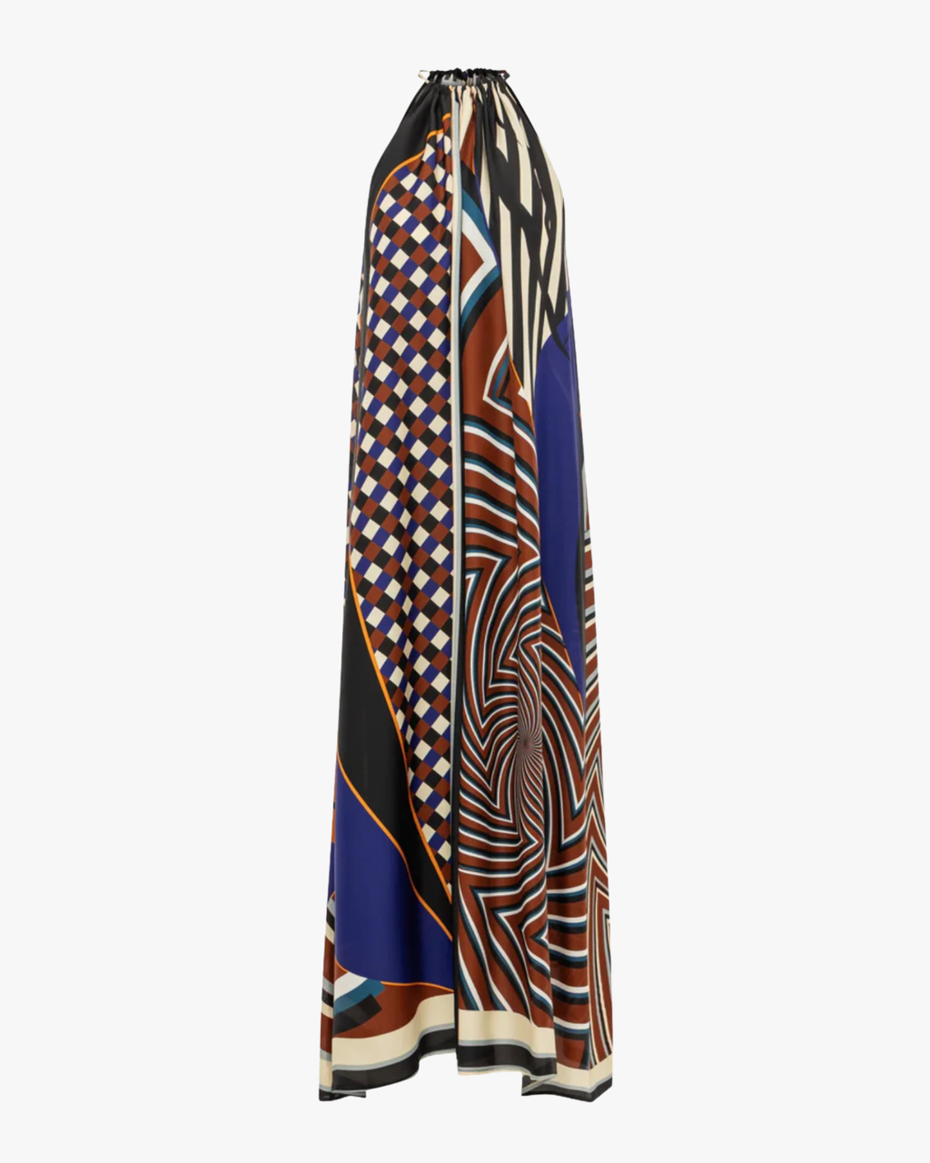 Julia Halter-Neck Maxi Dress
