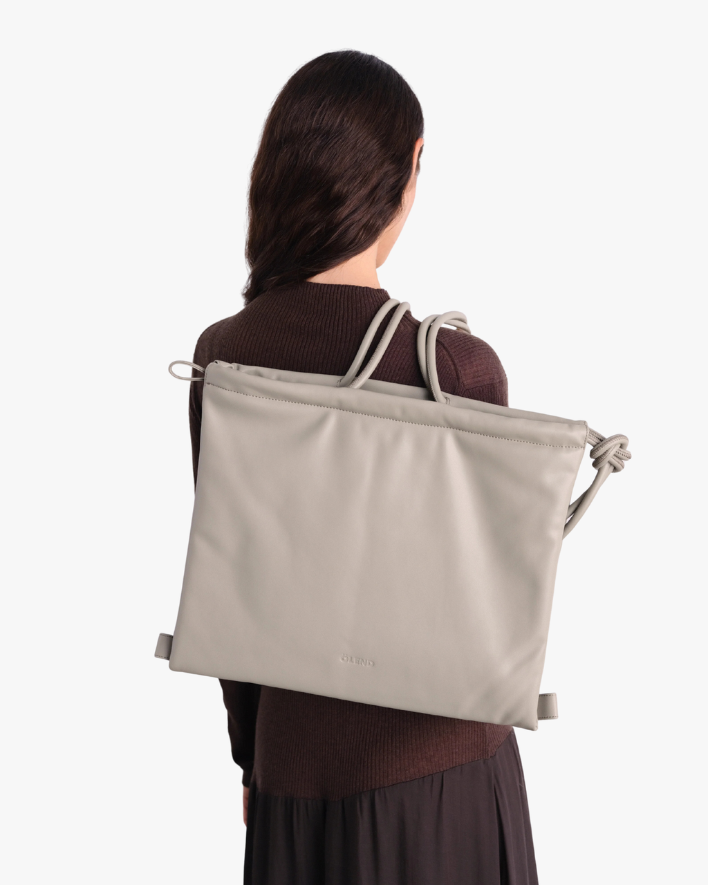 Vegan Leather Crossbody Bag Sage