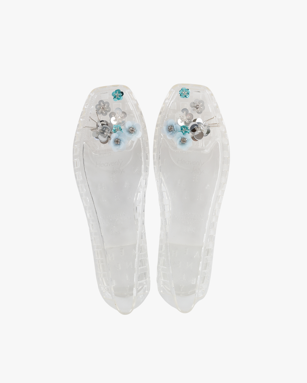 Ballerina Flats Glowing Clear