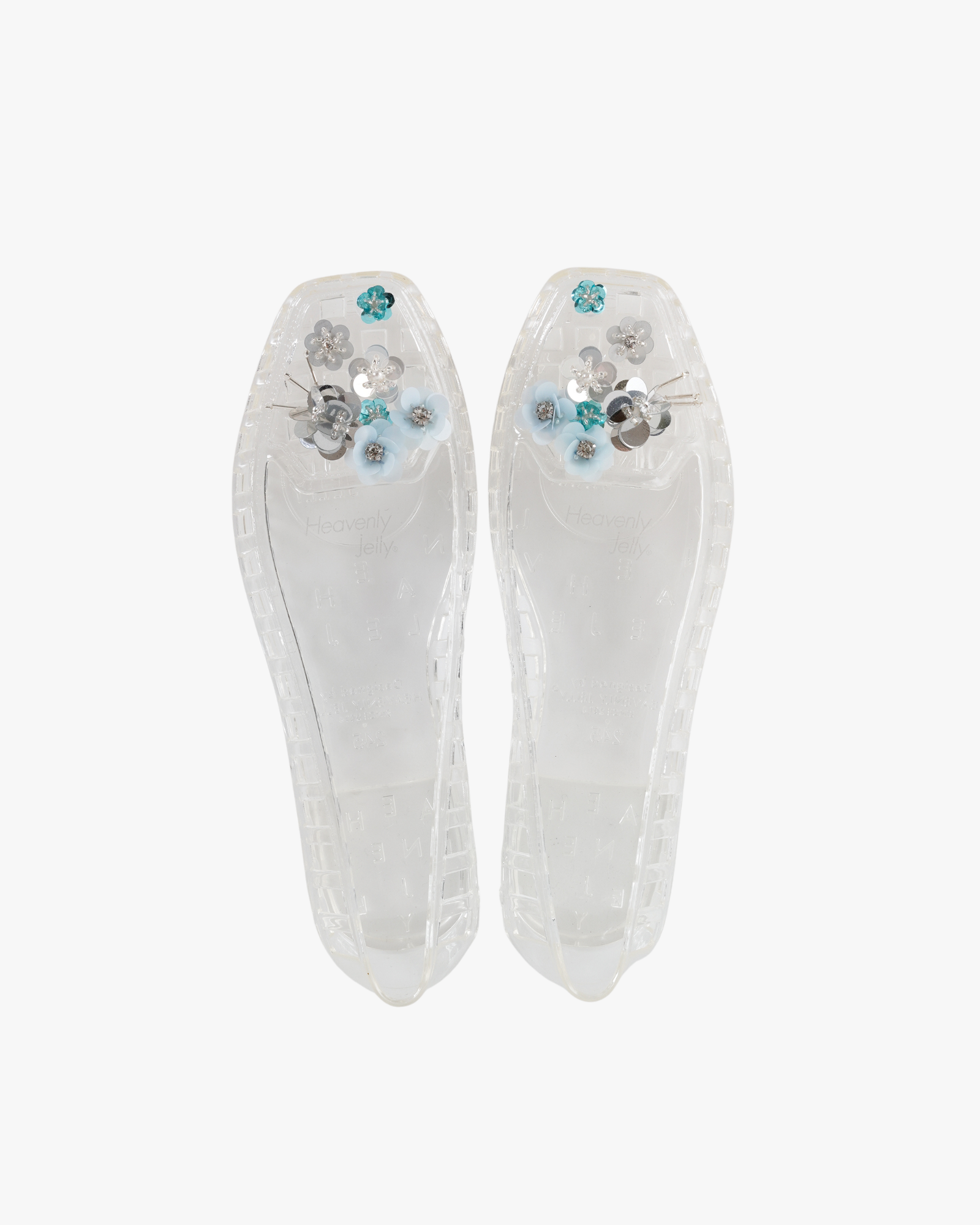 Ballerina Flats Glowing Clear