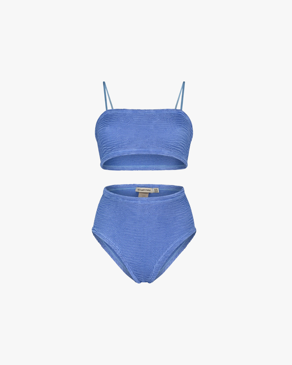 Two Piece Marie Swimsuit Blue Jean