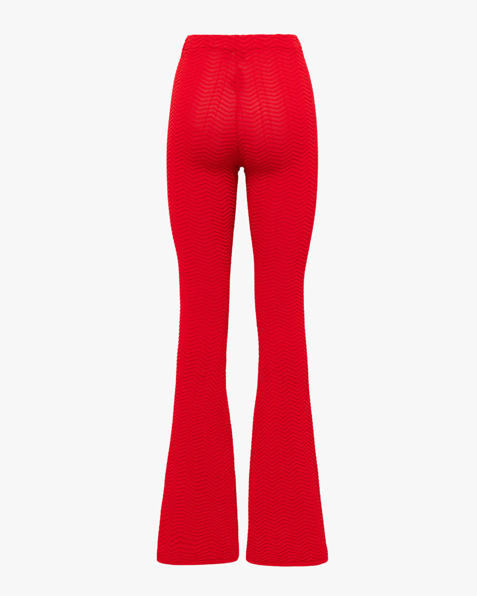 Knit Leggins Woman Red
