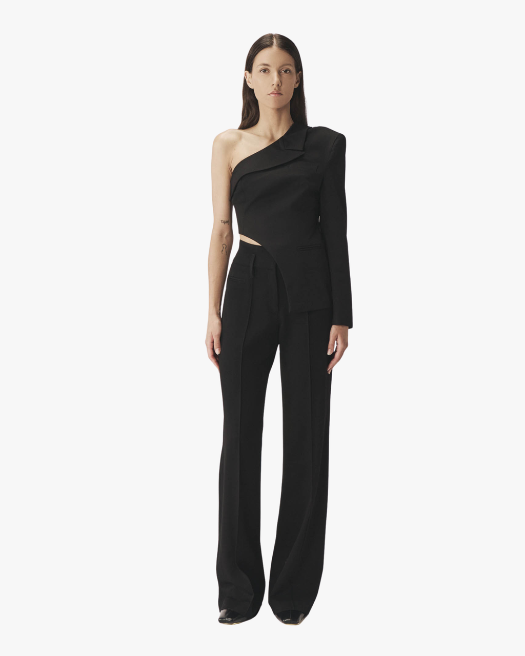 Jacket Top Medea Asymmetric Black