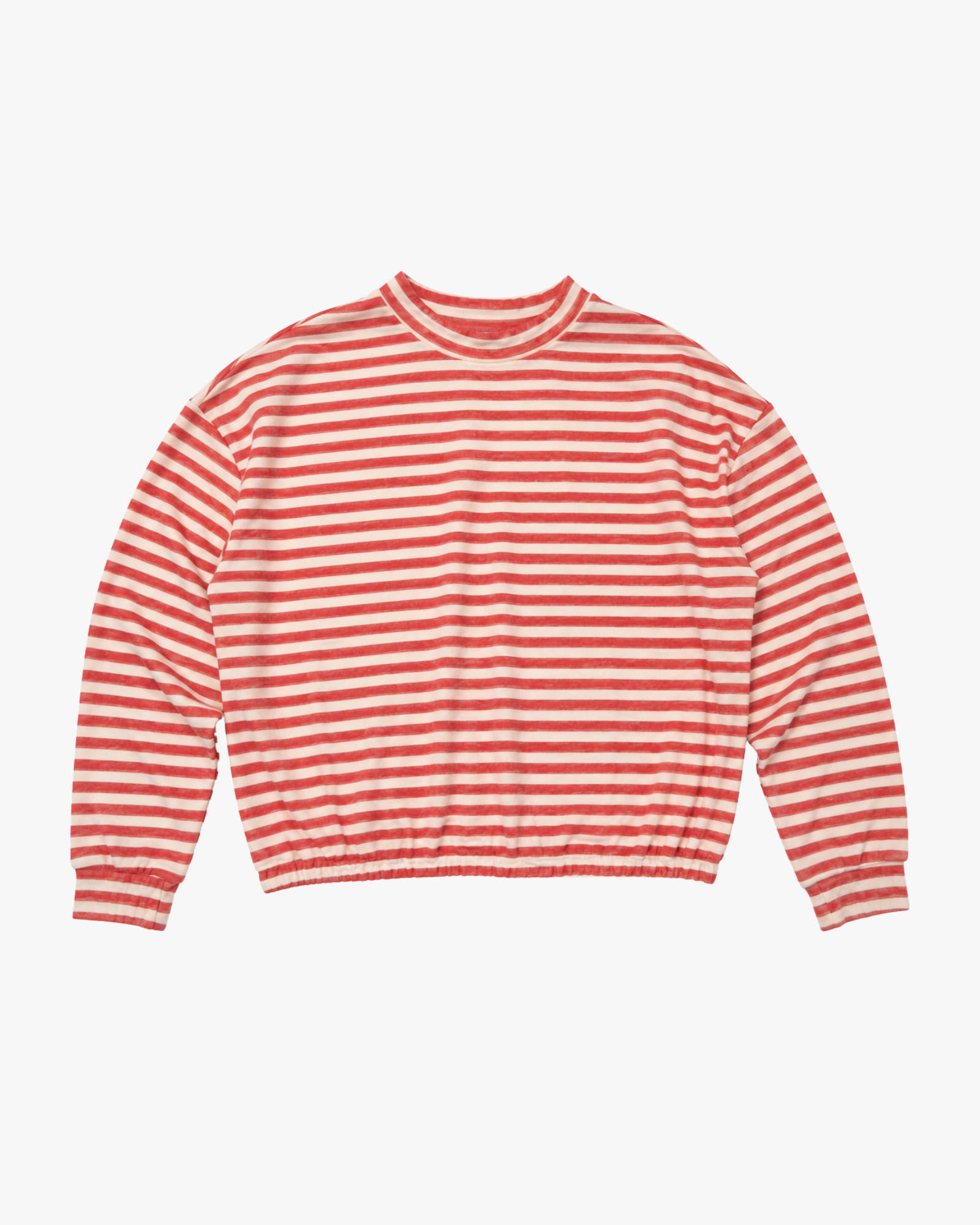Sweatshirt Red Stripes
