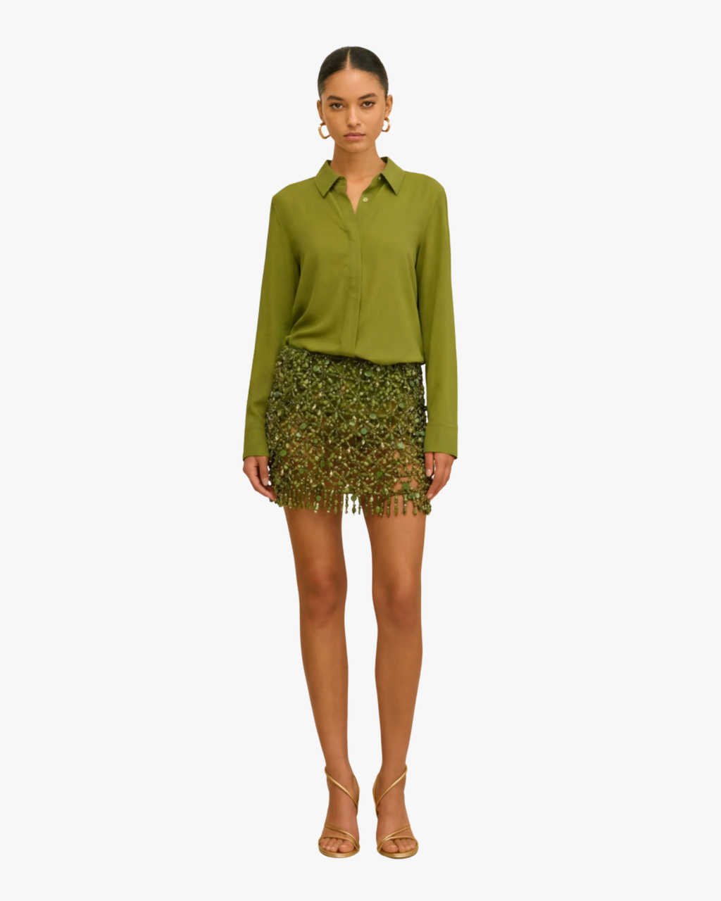 Idalia Skirt Green