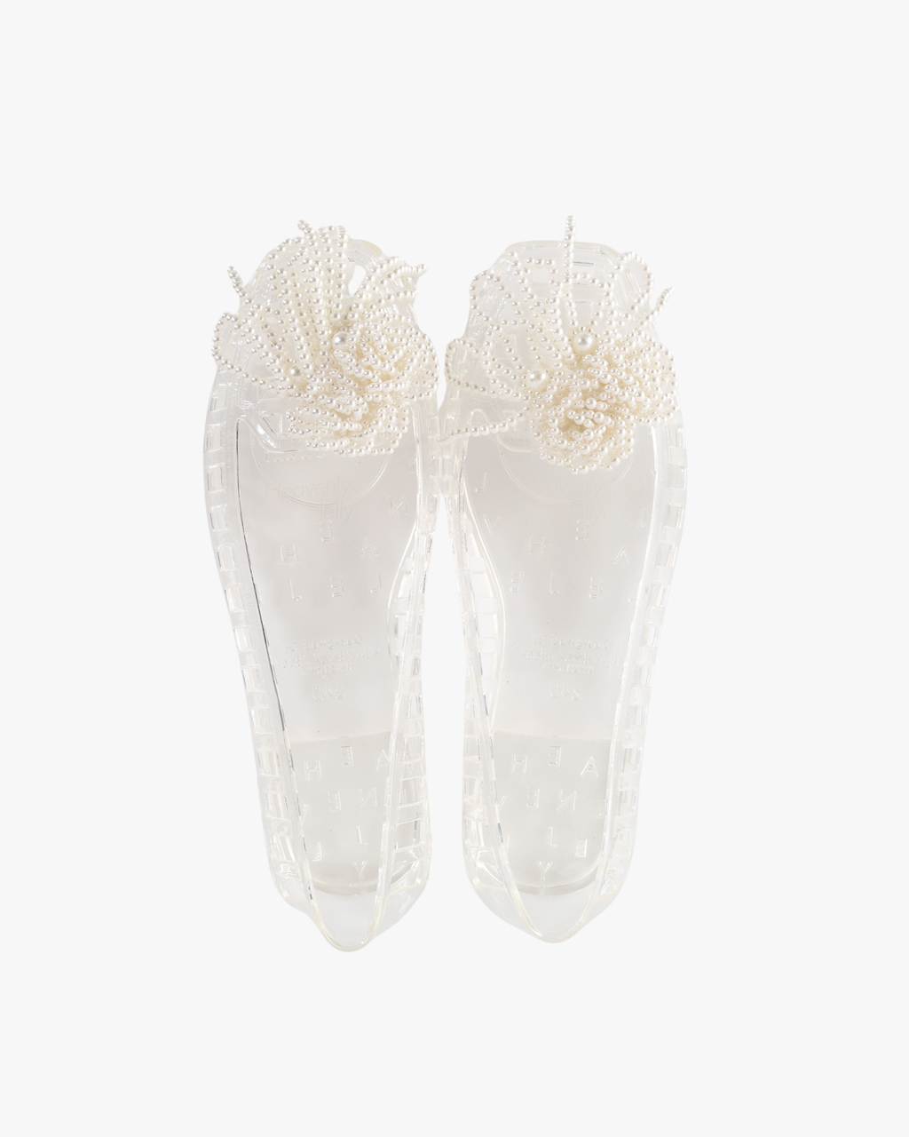 Ballerina Flats Blushing Clear
