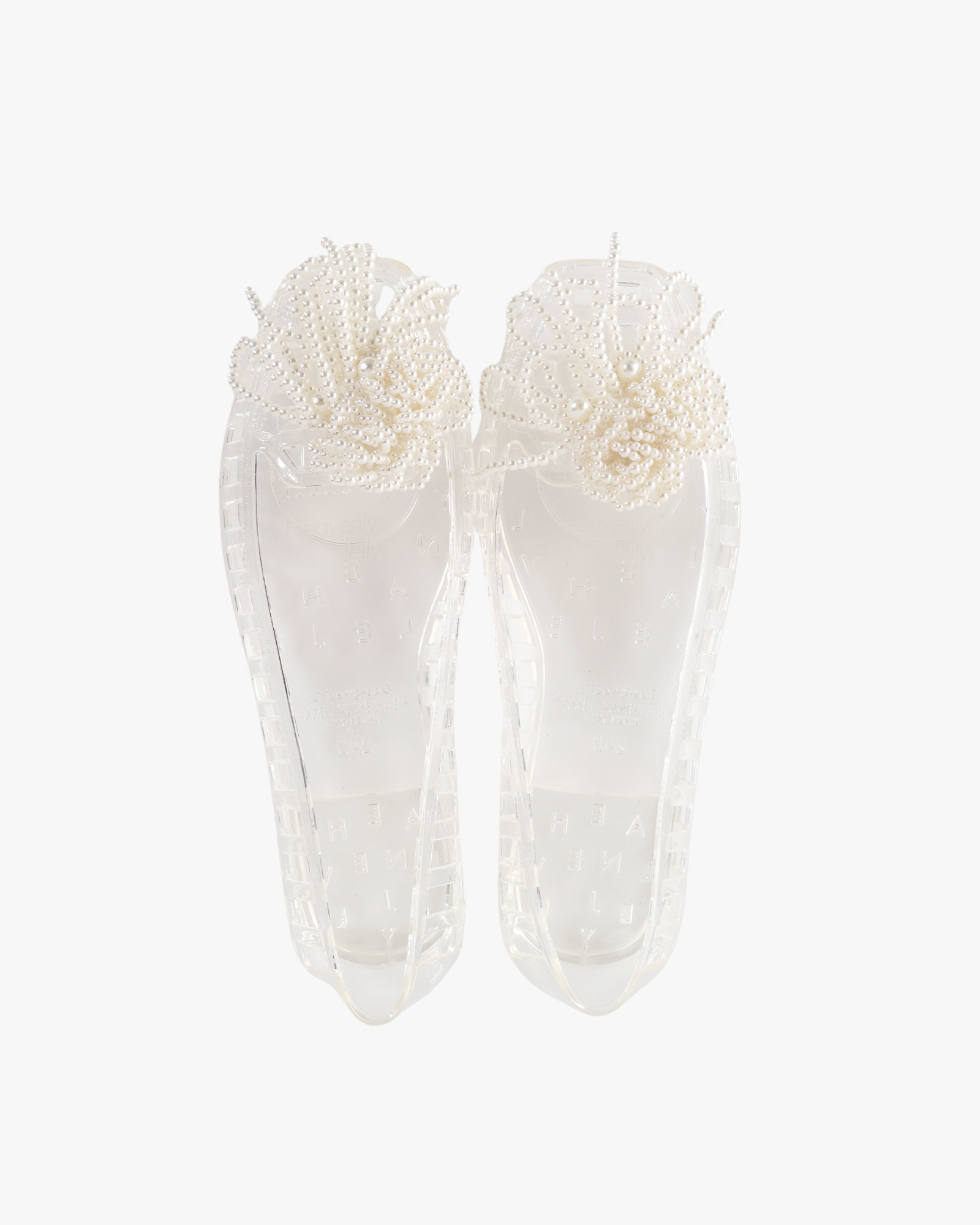Ballerina Flats Blushing Clear