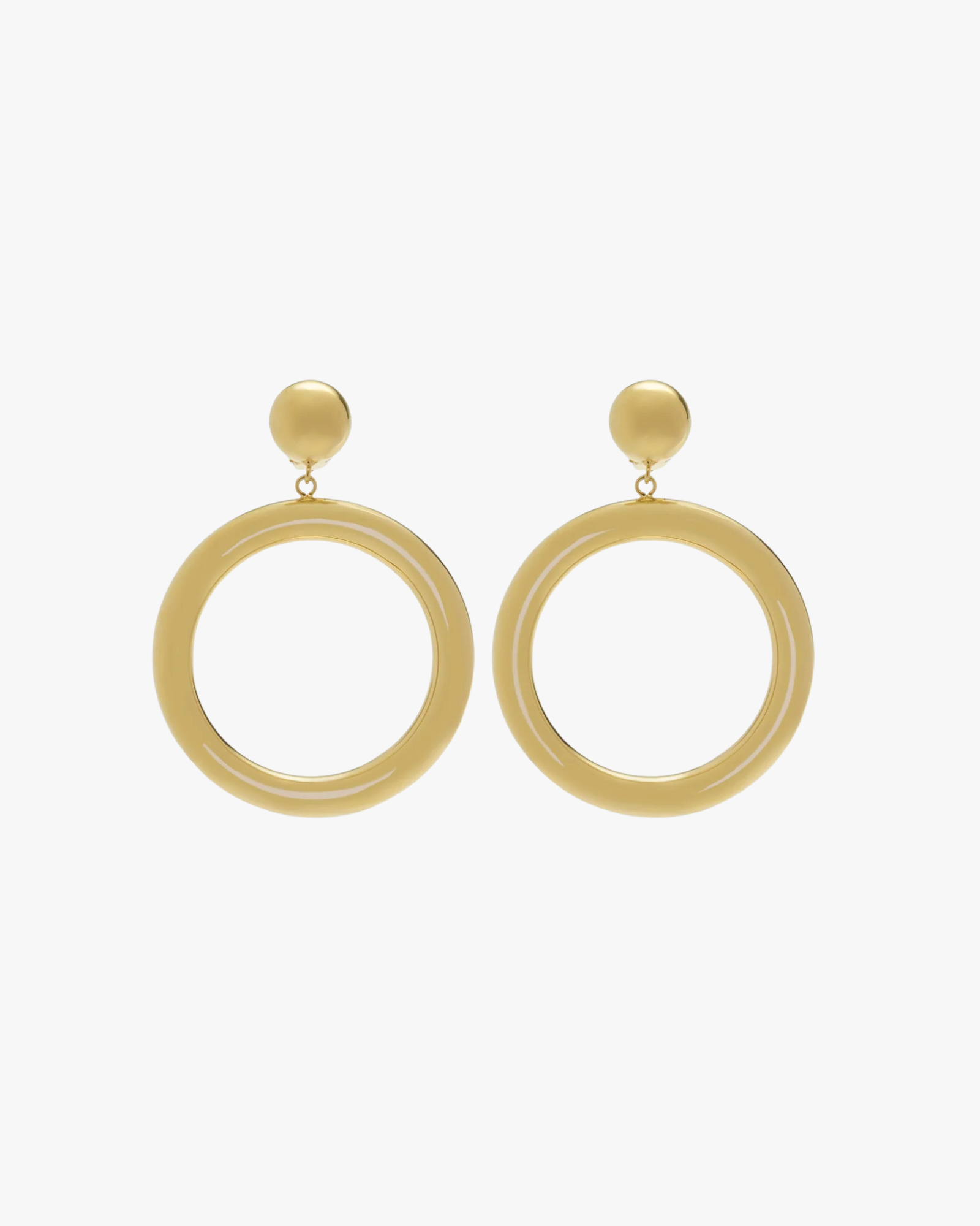 Earrings Icon Circle Gold
