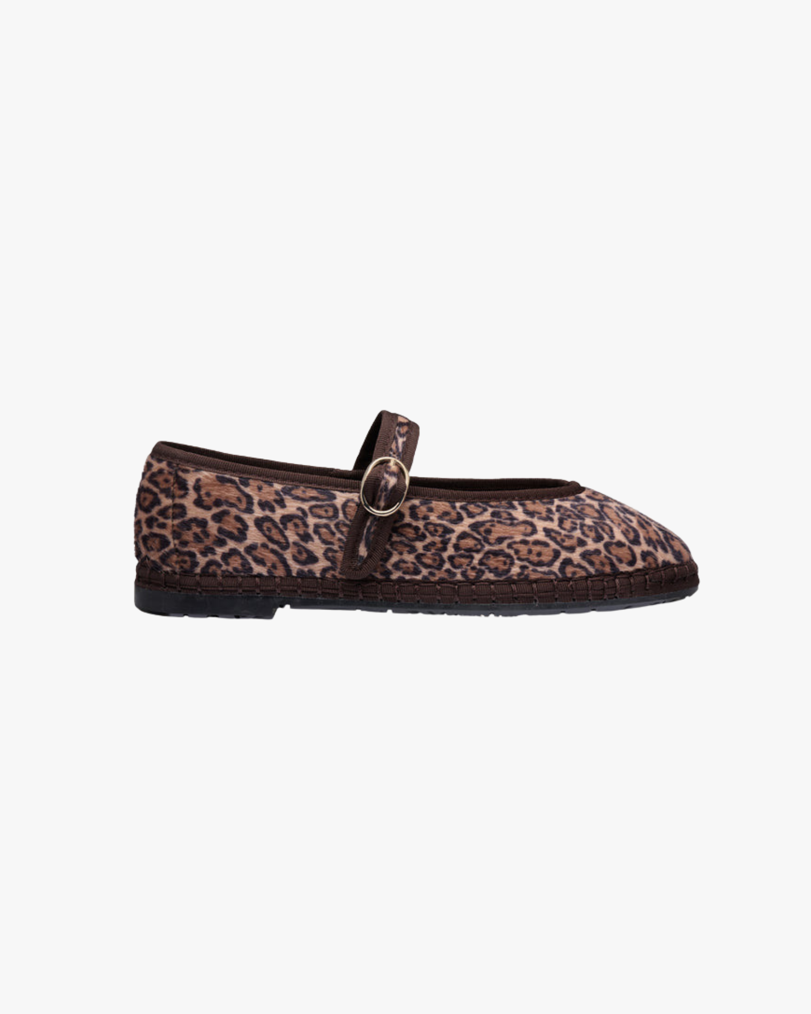 Ballerina Pierre Leopard Brown