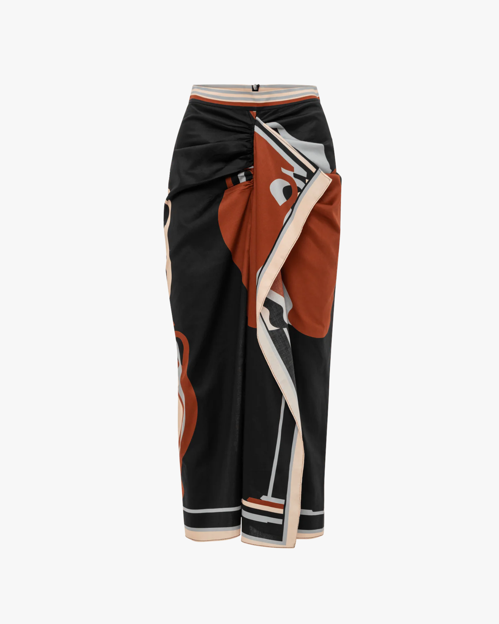Jasmine Draped Midi Skirt