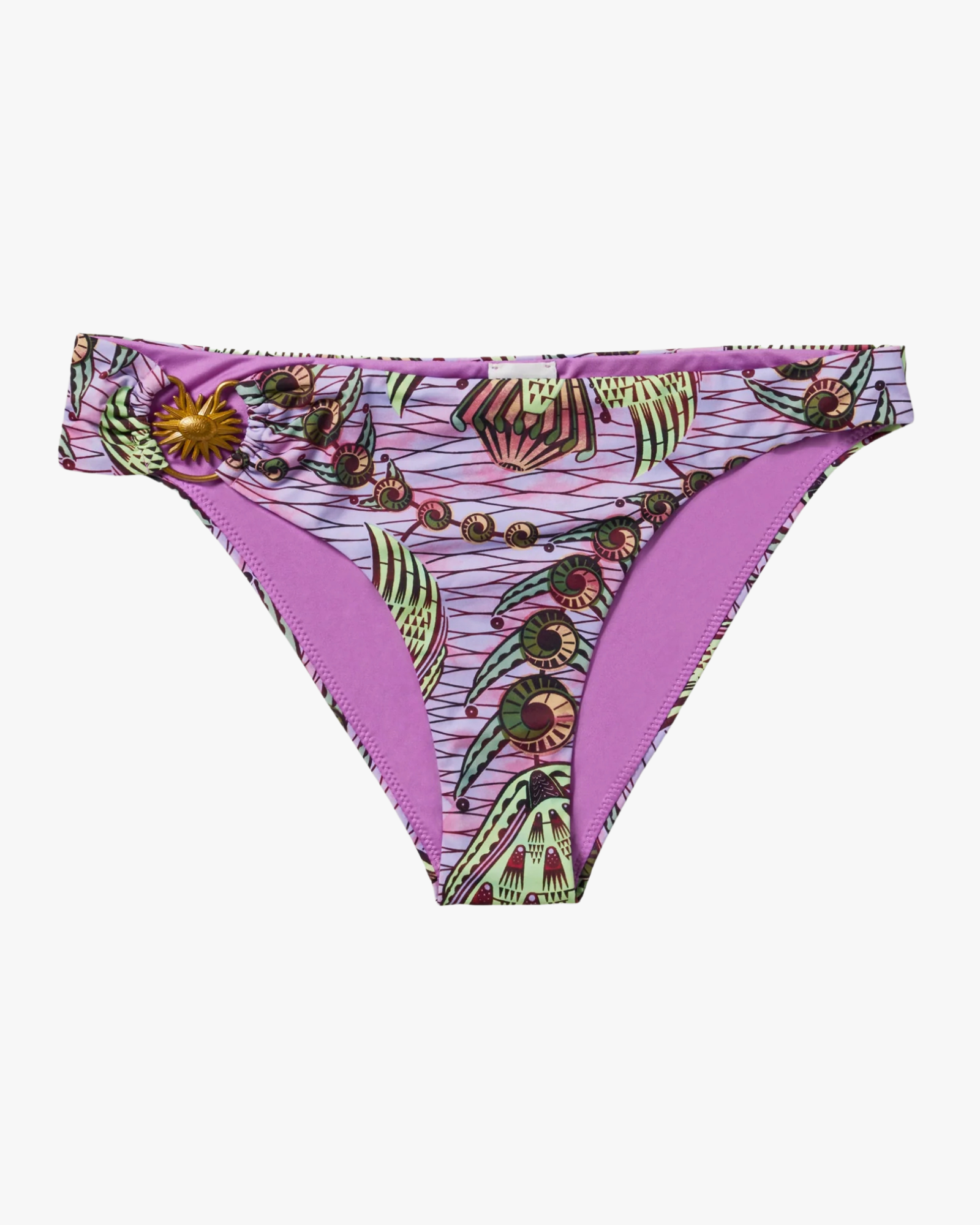 Bottom Swimsuit Strange Flowers Print