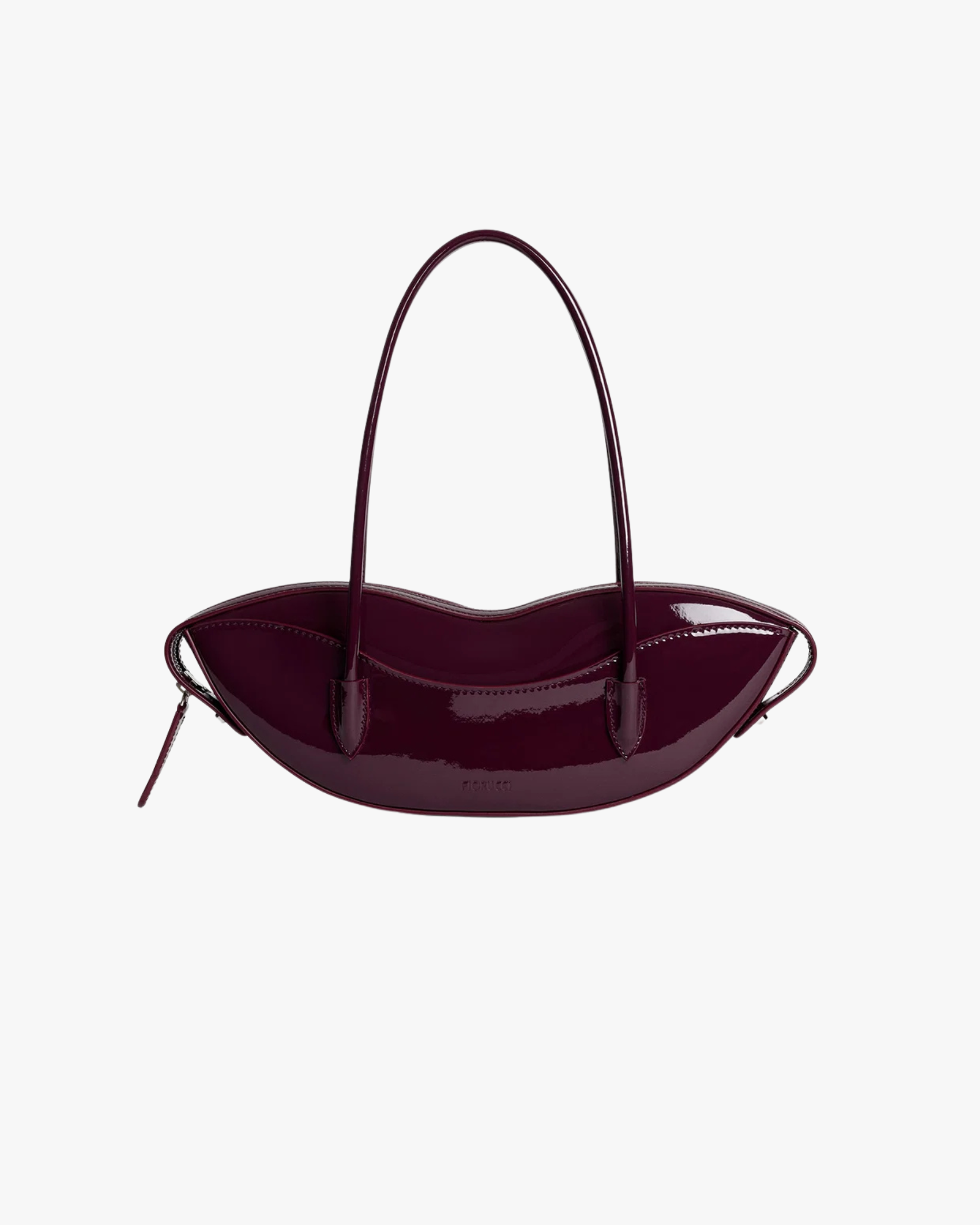 Bag Burgundy Vinyl Lips