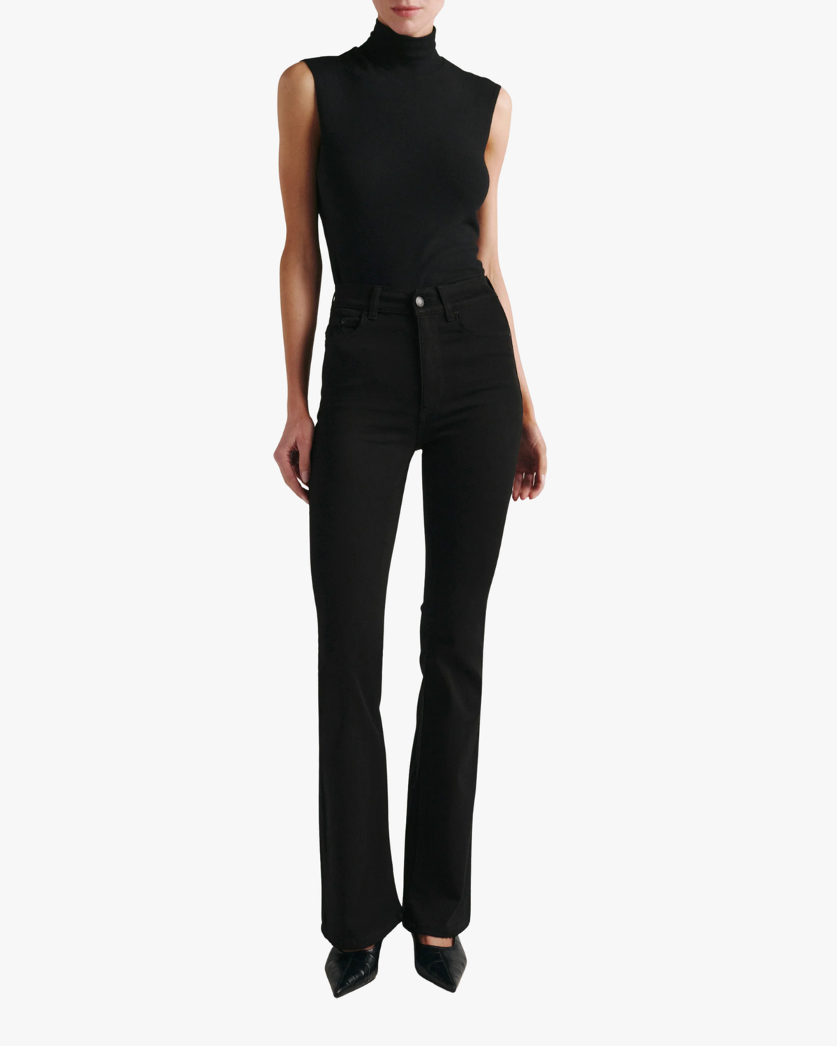 High-Rise Bootcut Jeans Bridget Hail