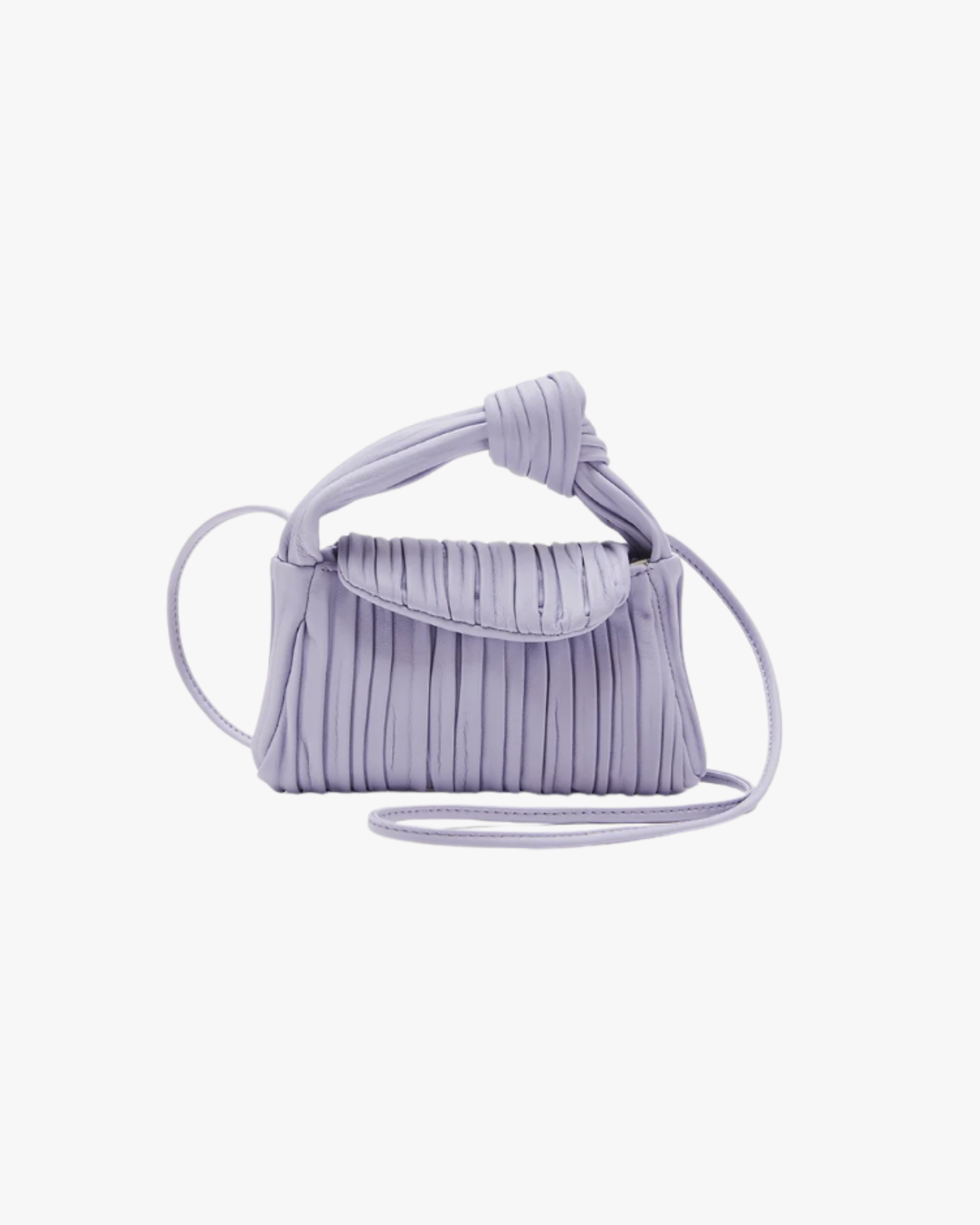 Softissima Mignon Lavender Handle Bag