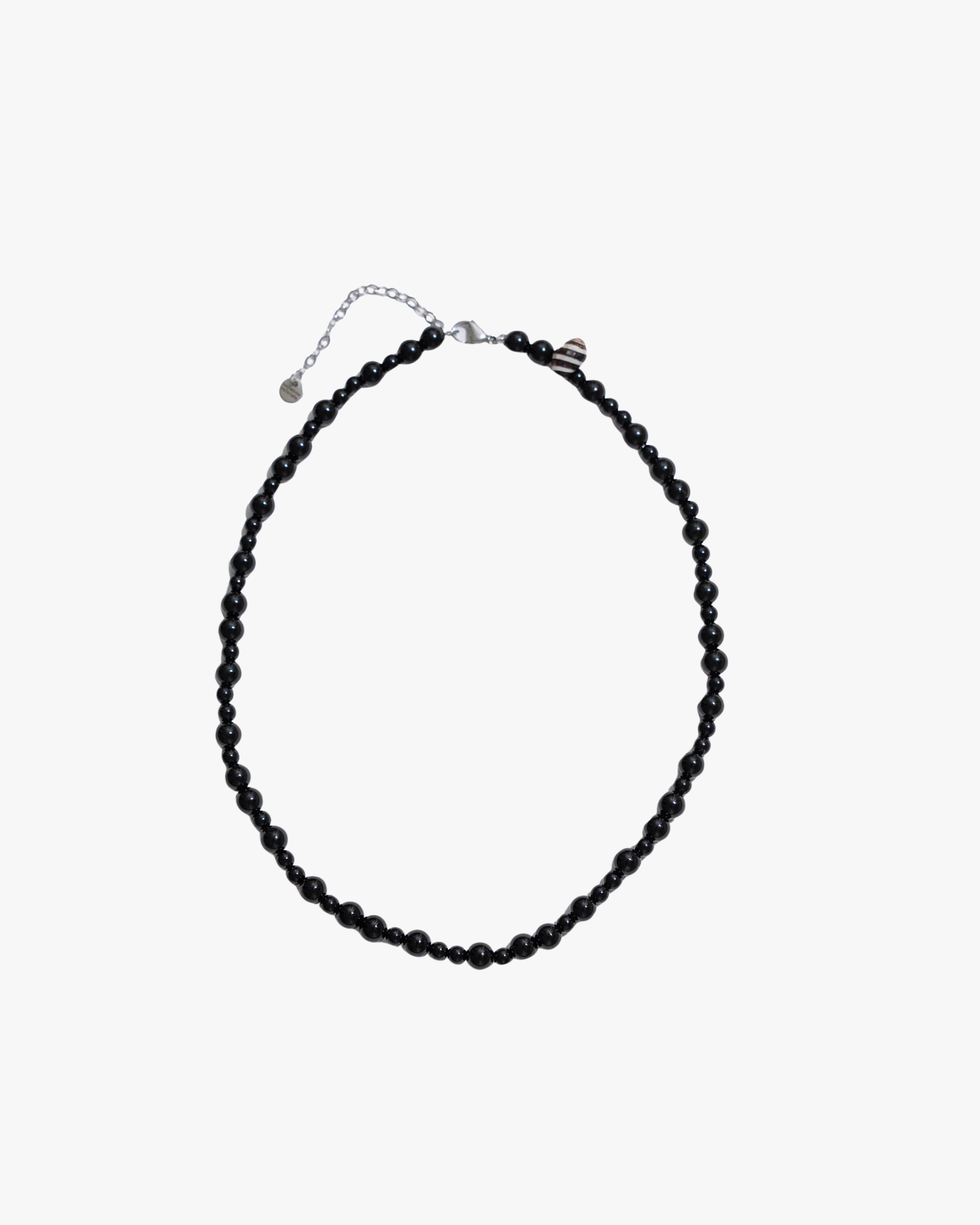 Necklace Onix E Conchiglie Black