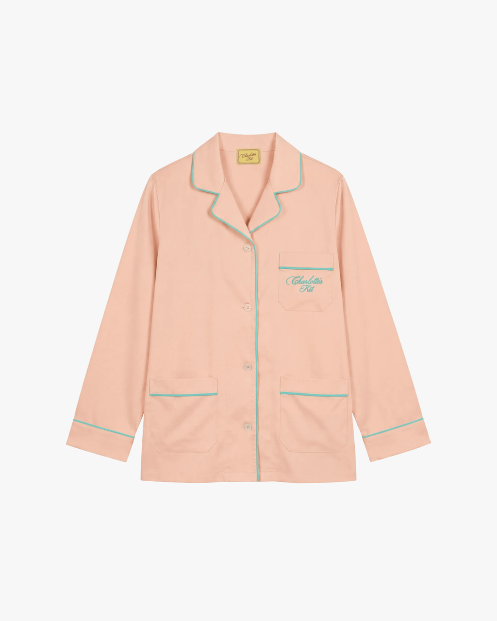 Pajama Set Long Peach