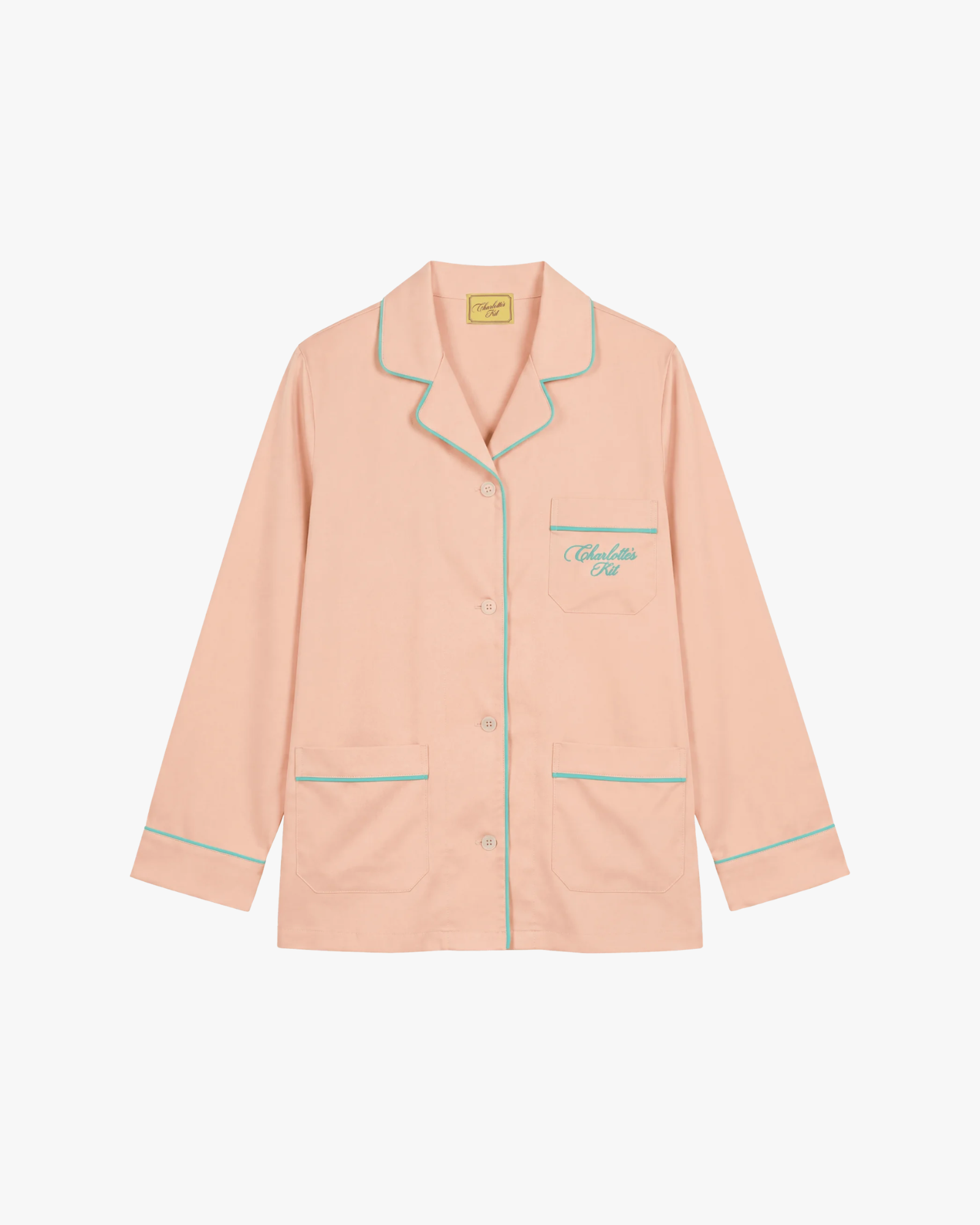 Pajama Set Long Peach