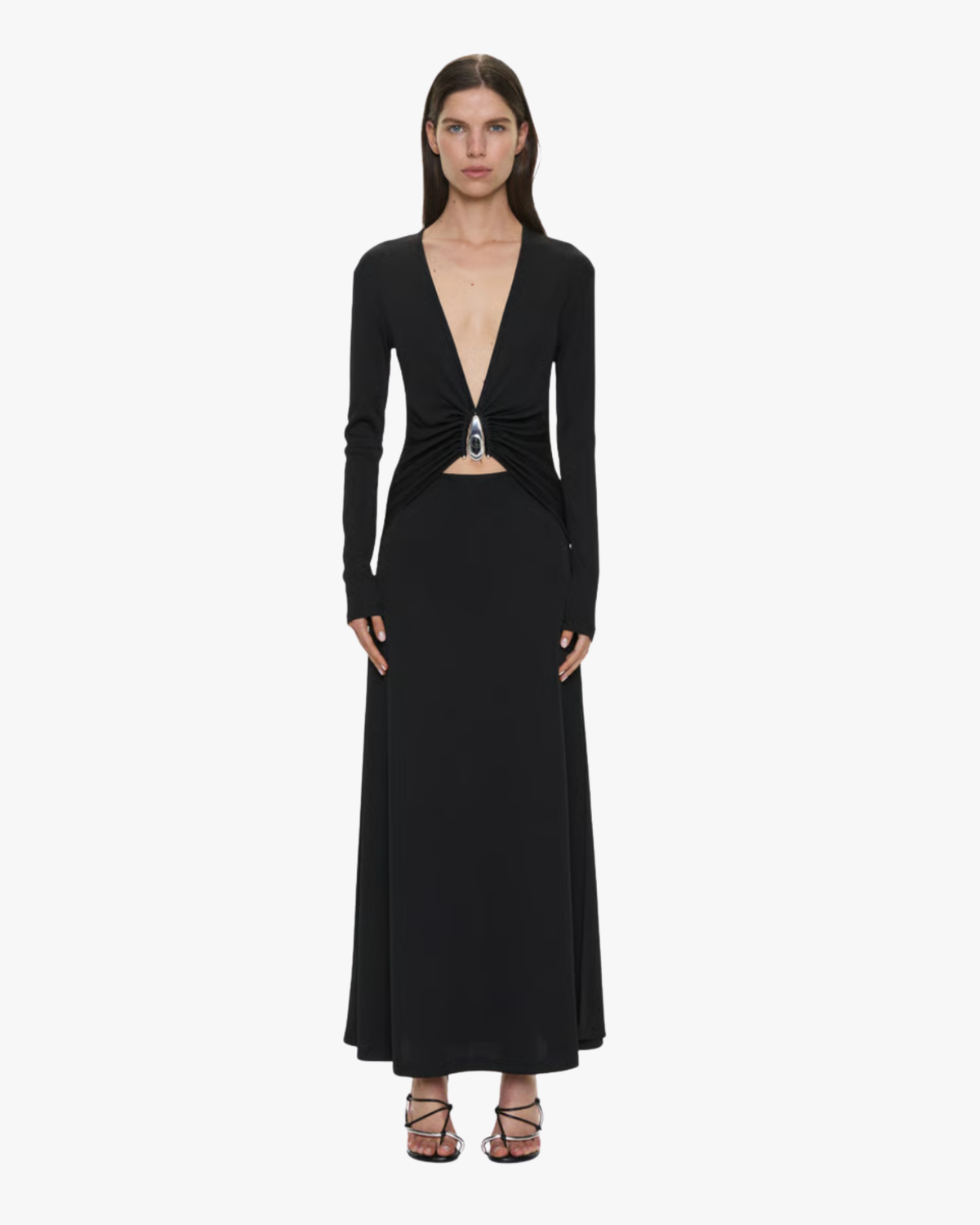 Dress Crystal Pendant Black