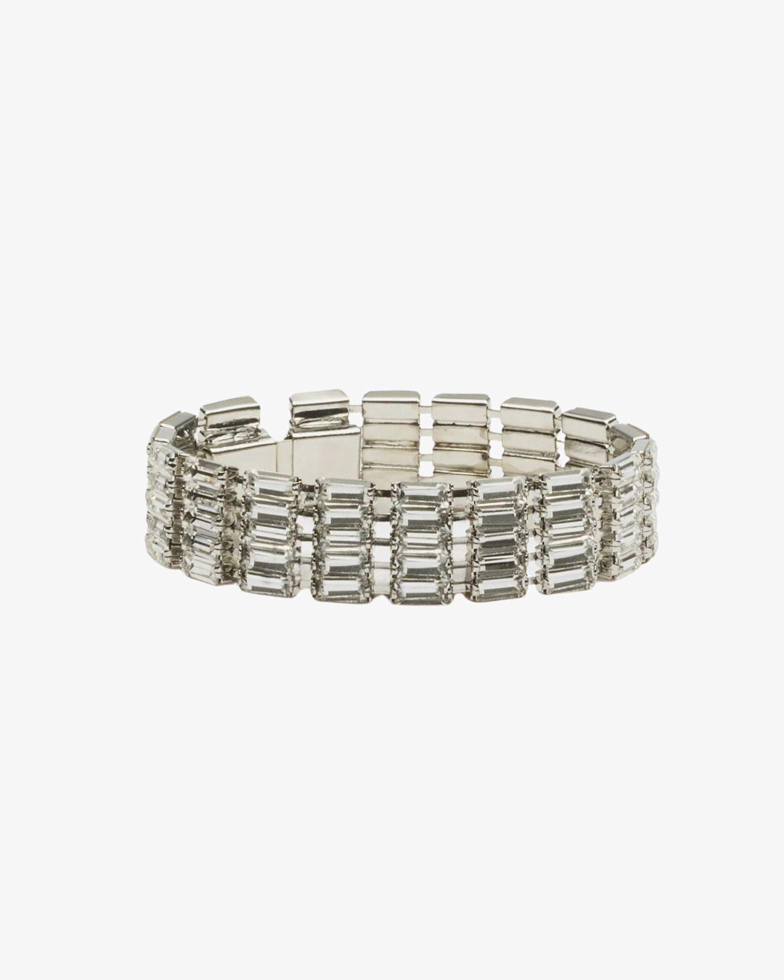 Bracelet Empire Palladium Crystals