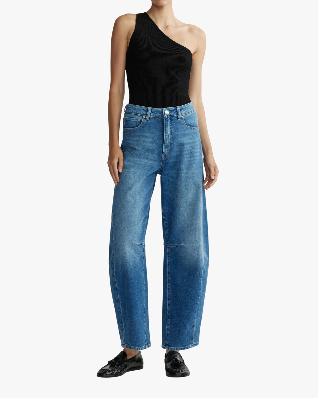 Miro Barrel High Rise 29" Jeans Sky Blue
