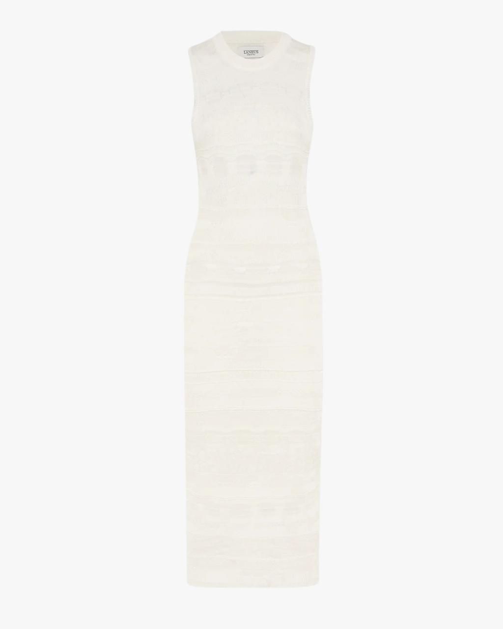 Knit Dress Woman Cream