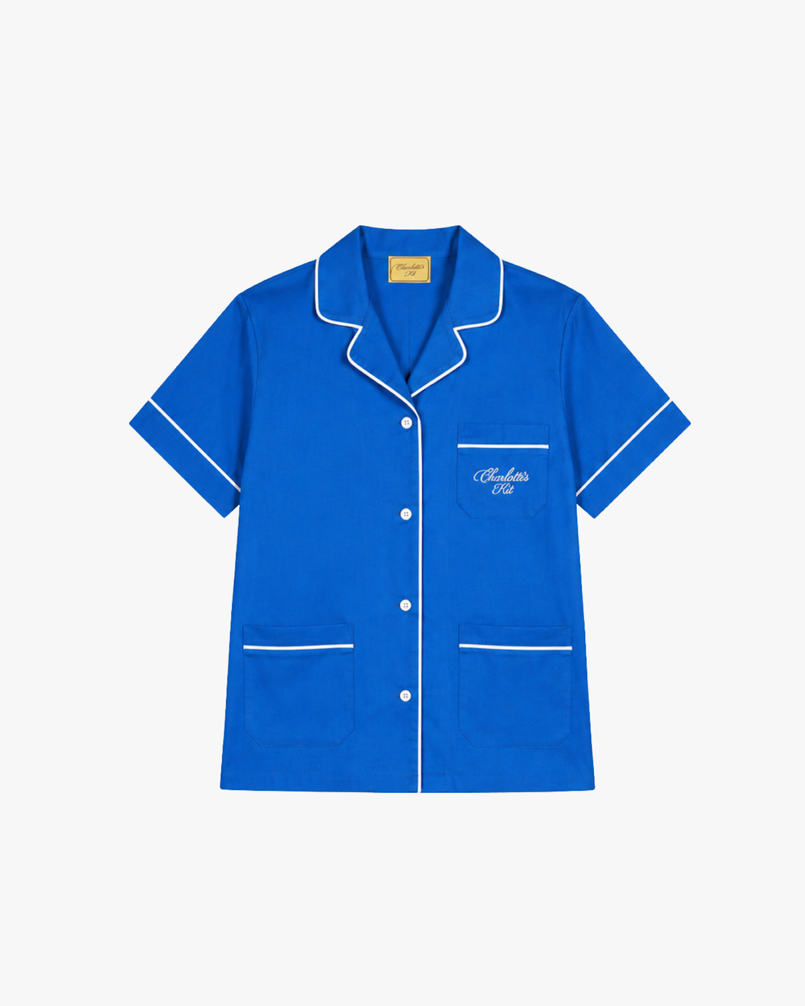 Pajama Set Short Royal Blue