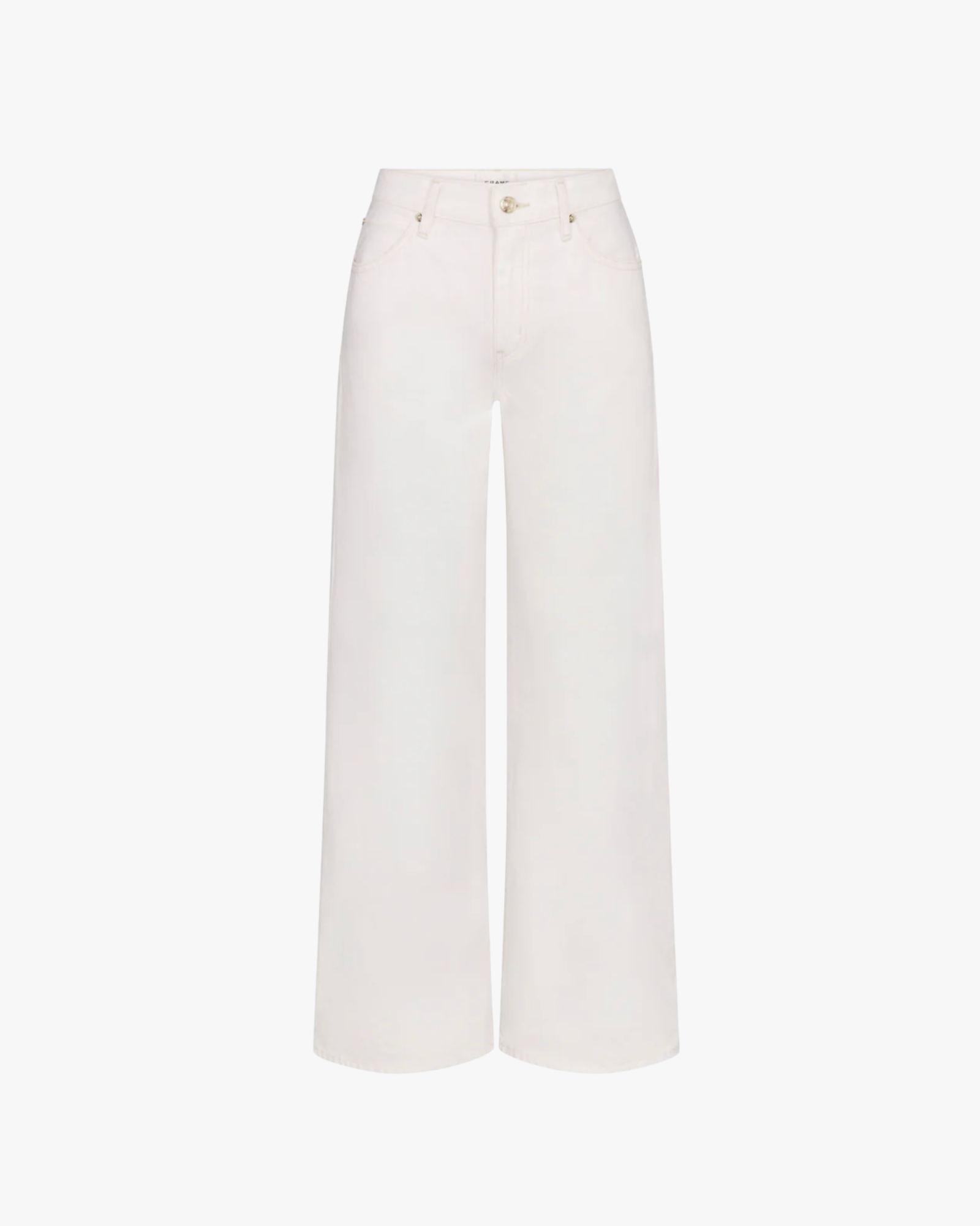 Mid Rise Jean The Stroll White