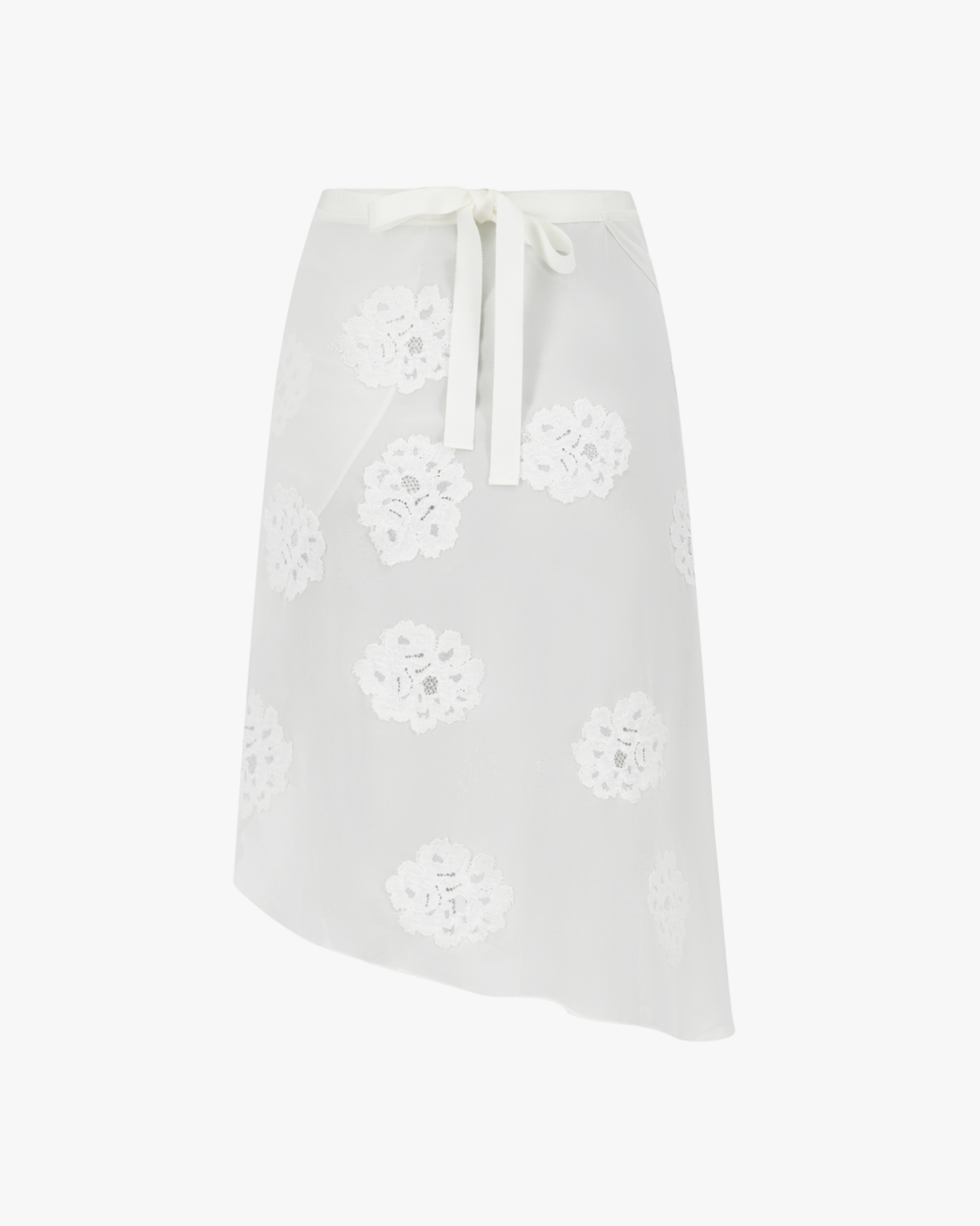 Sk069 Chiffon Crepe Ivory