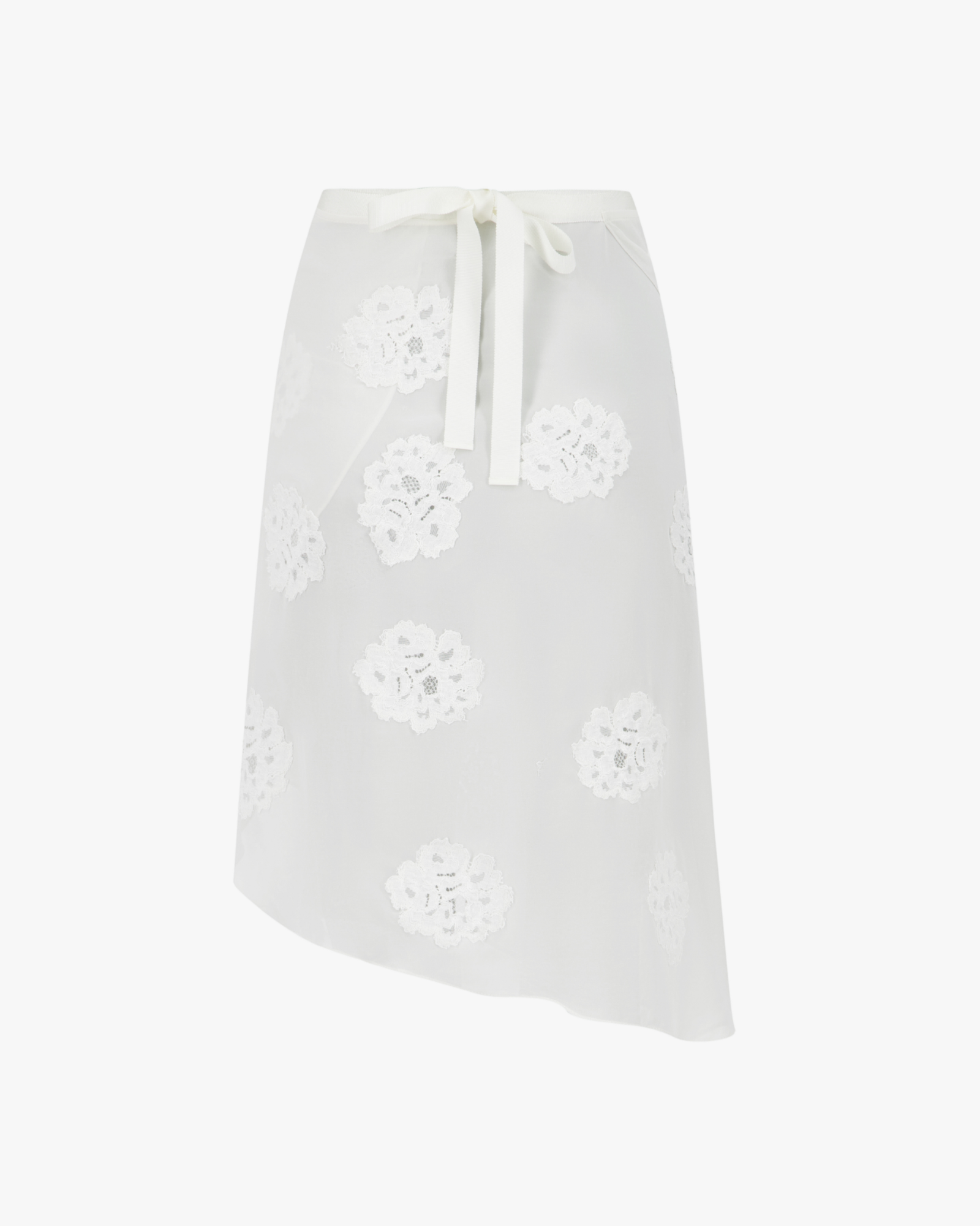 Sk069 Chiffon Crepe Ivory