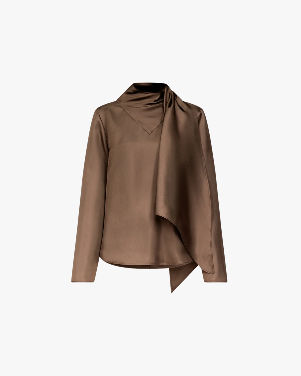 Blouse Gala Foulard Dark Brown