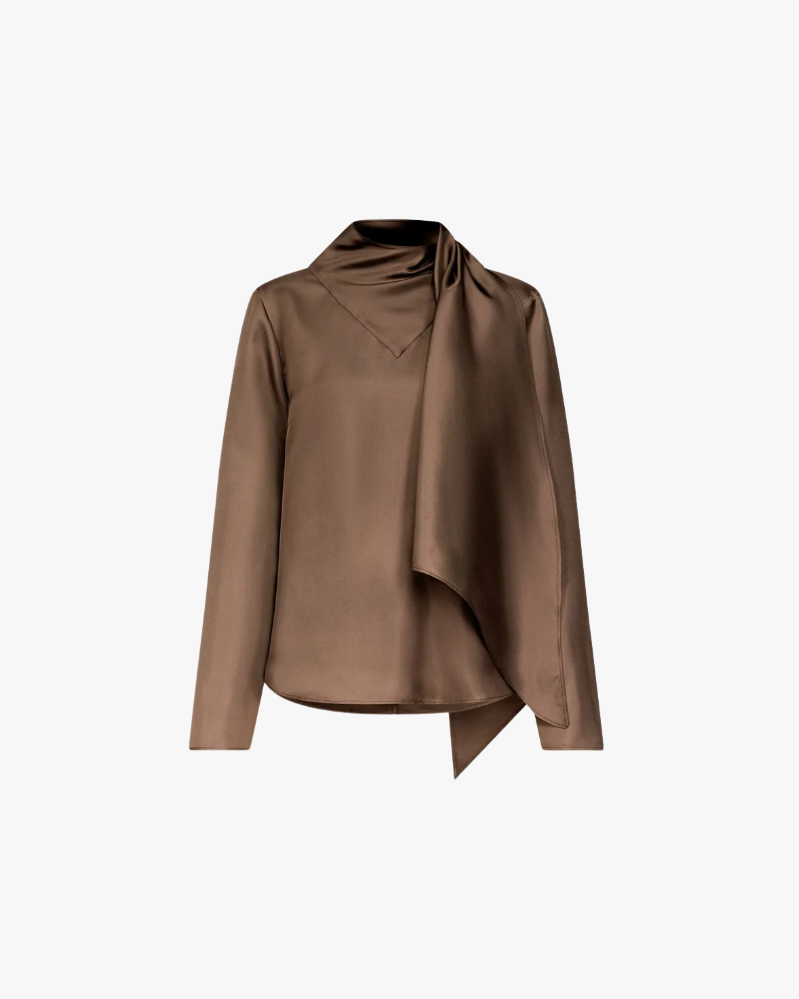 Blouse Gala Foulard Dark Brown