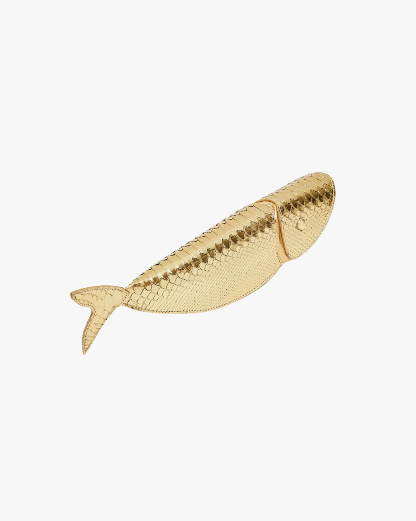 Le Poisson D'Or Shiny Gold Handle Bag