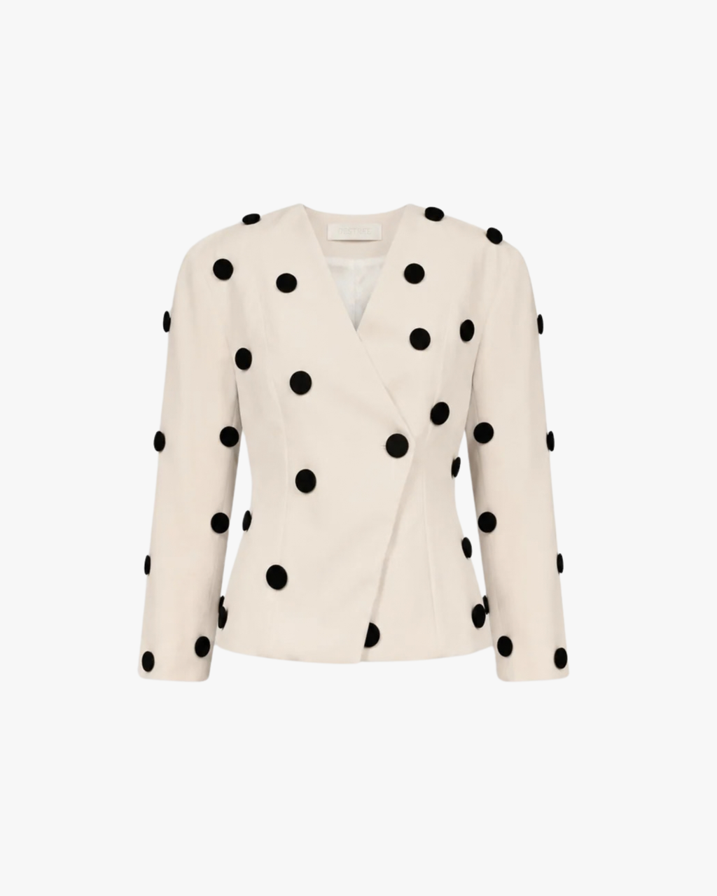 Jacket Aloise Suit Buttons Black & White