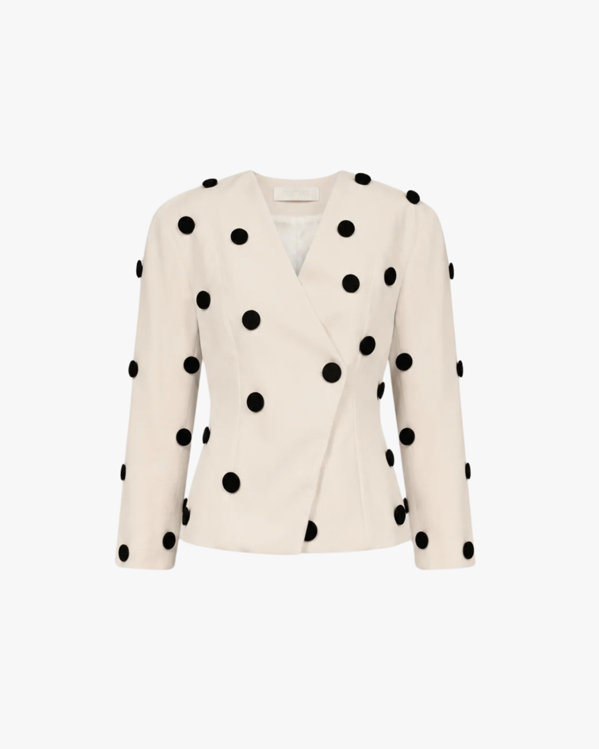 Jacket Aloise Suit Buttons Black & White