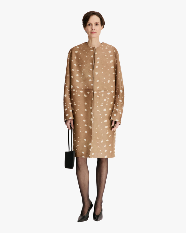 Coat Liza Oval-Shaped Deer