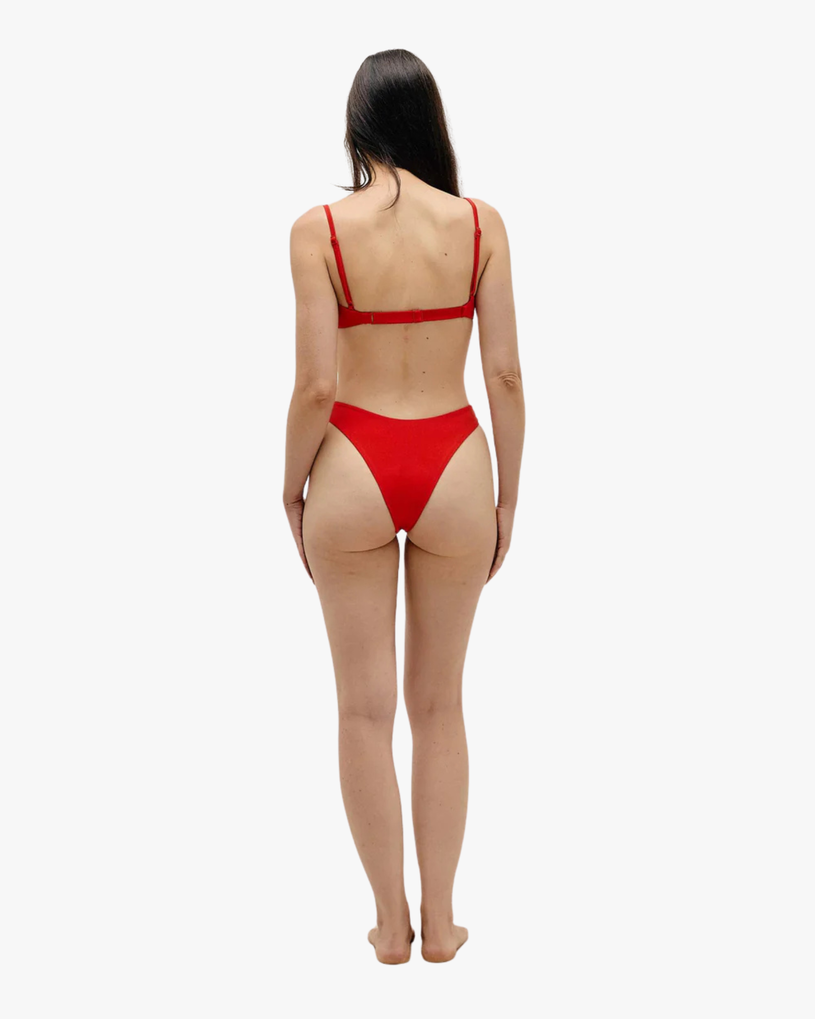 Bikini Top Adjustable Vintage Red
