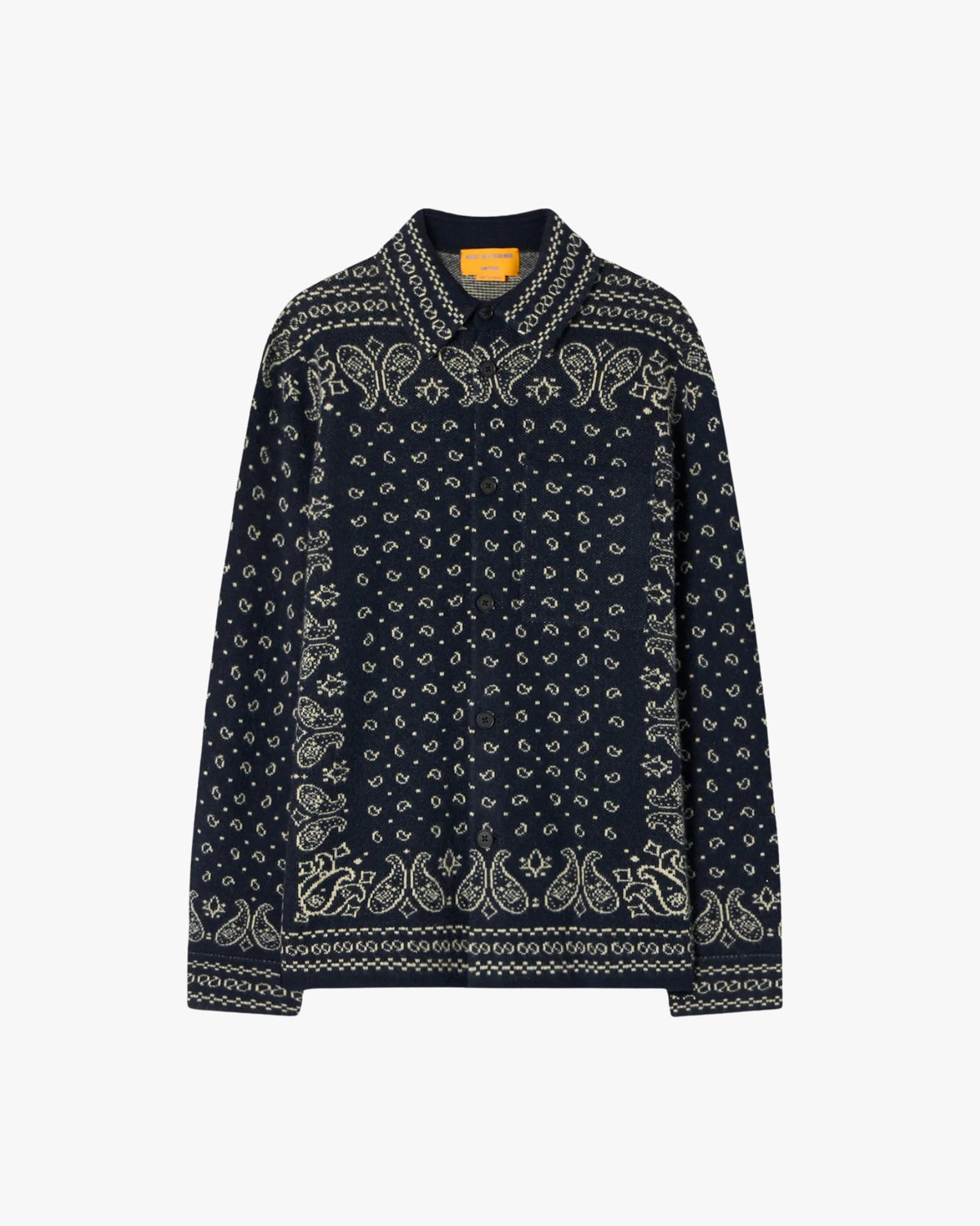 Cashmere Work Shirt Wild Rag Midnight