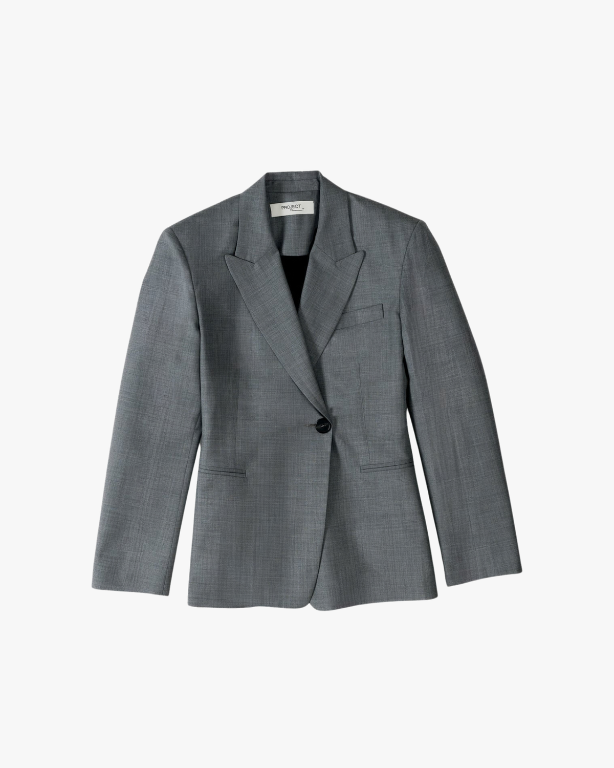 Single-Button Blazer Eje Grey