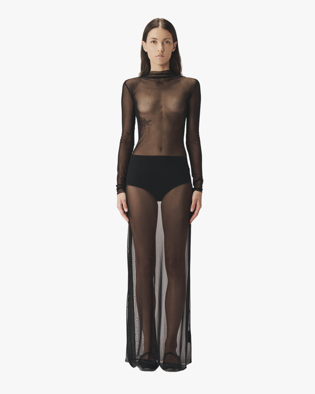Dress Idea Transparent Black