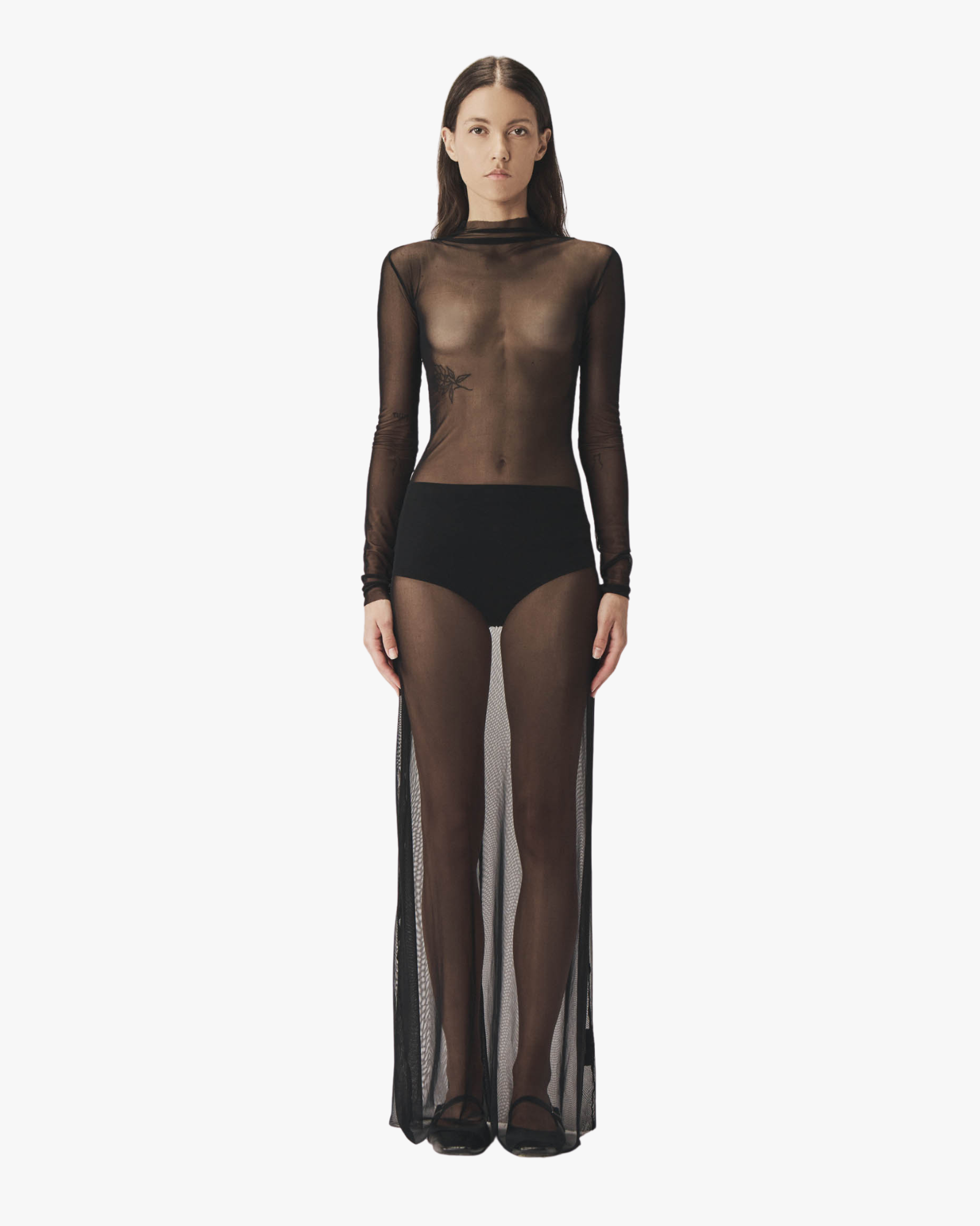 Dress Idea Transparent Black