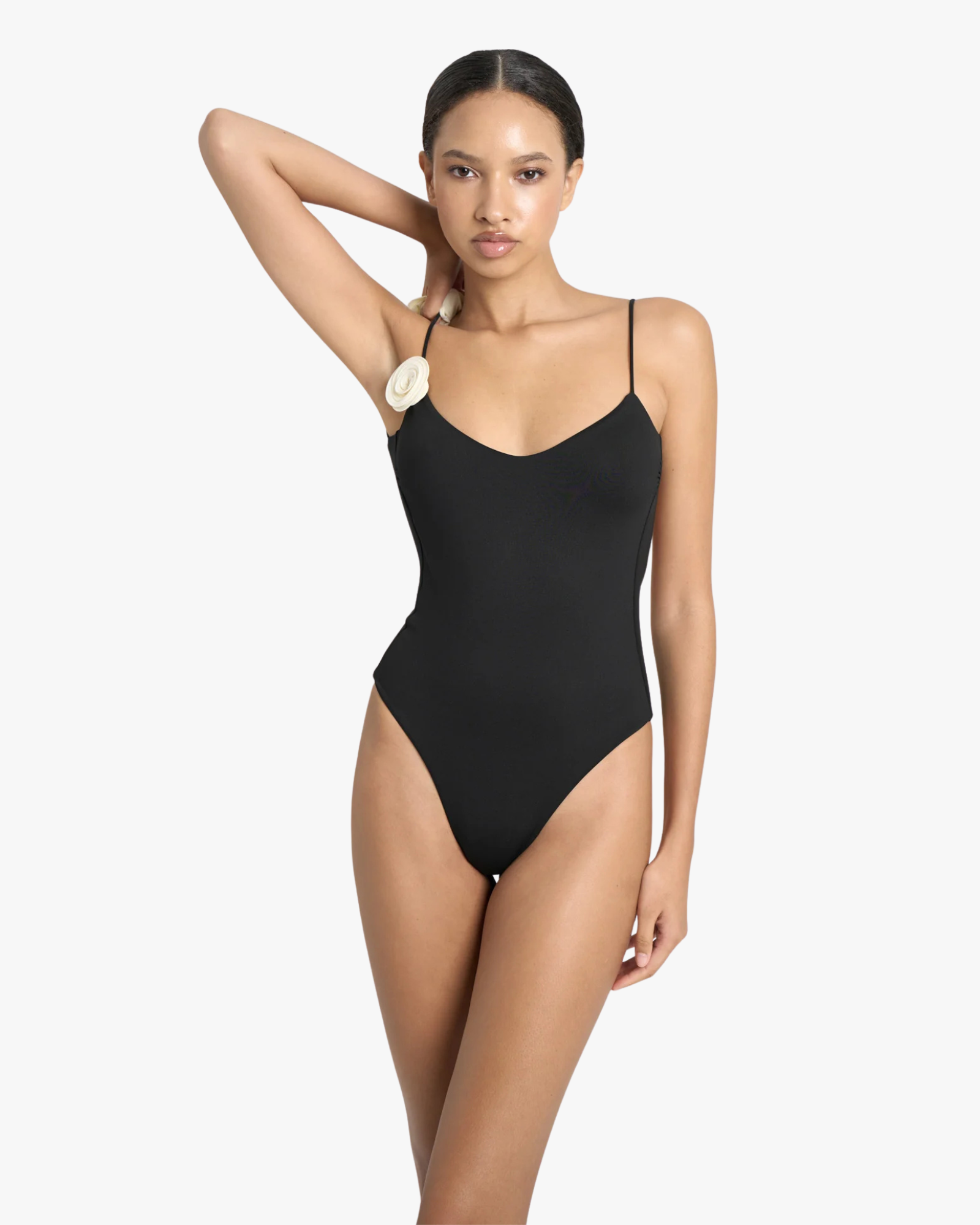 Ashar One Piece Swimsuit Black