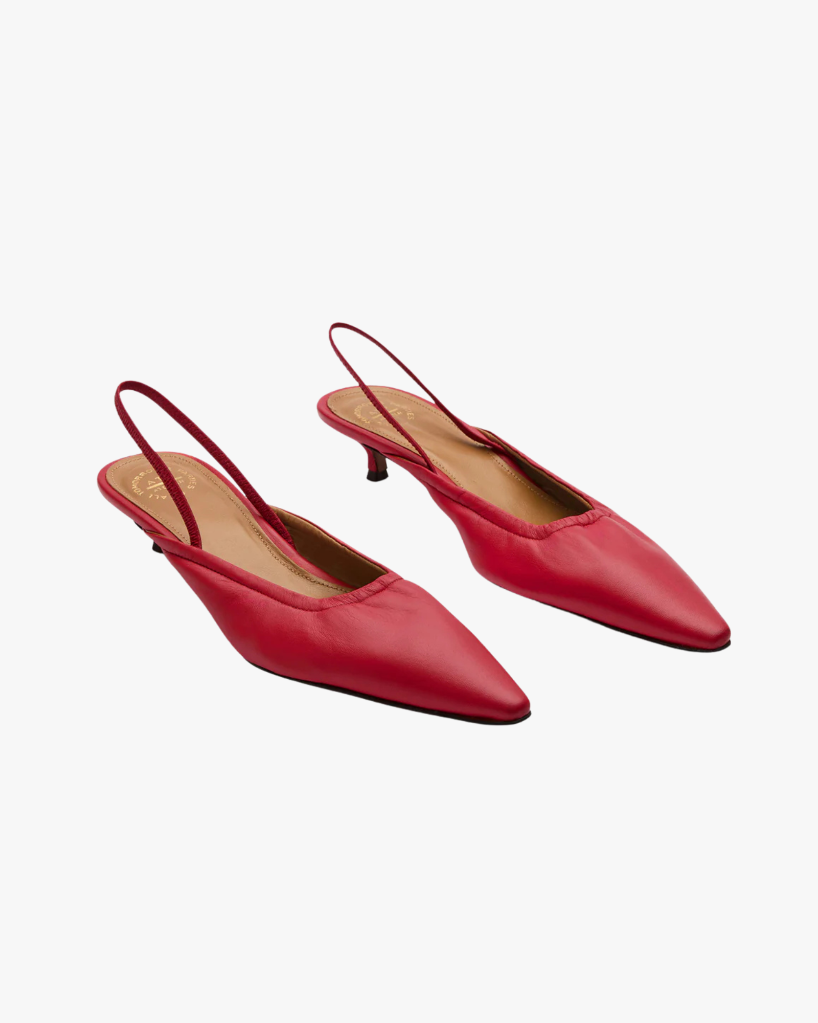 Lana Melograno Nappa Slingbacks
