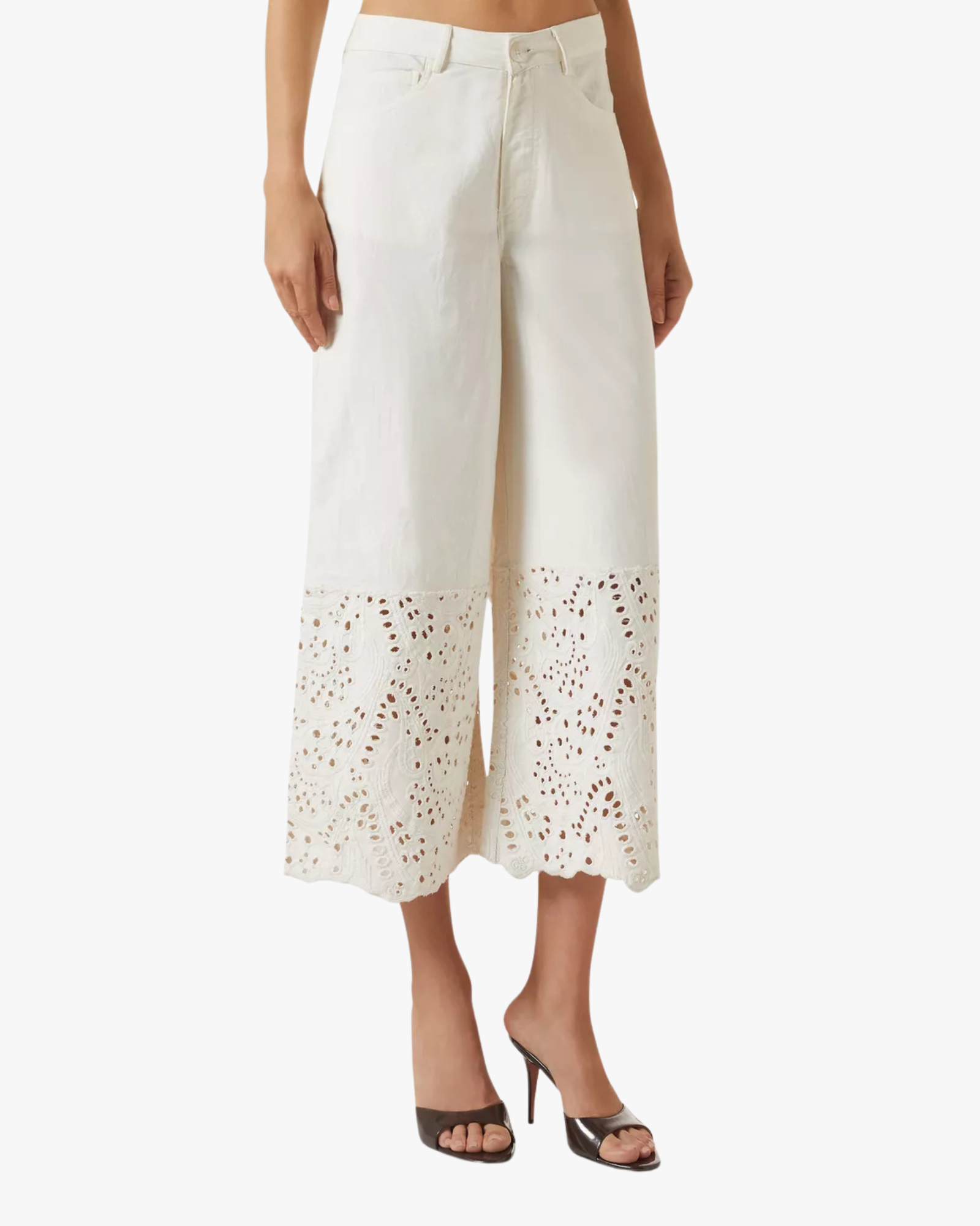 Liora Crop Trouser Vanilla