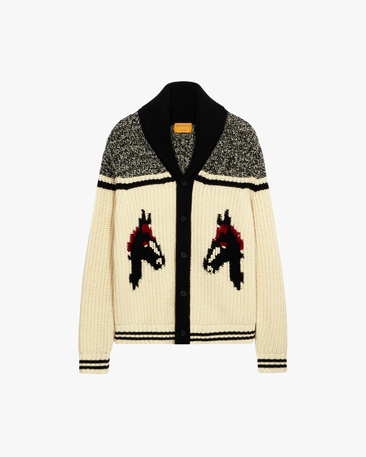 Wool Cashmere Cardigan Rodeo Butter