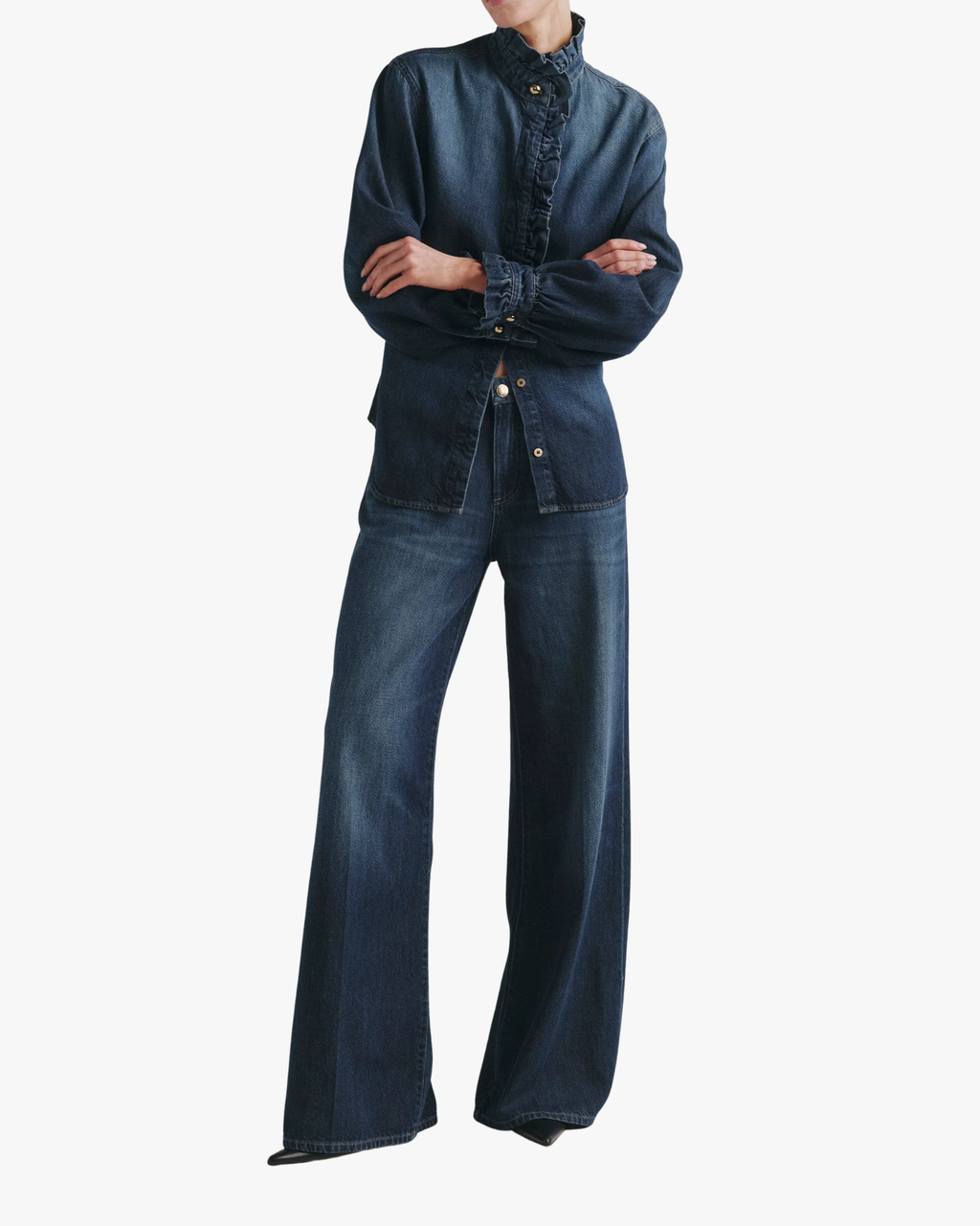 Jeans Alex Baggy Wide Leg Vintage Blue